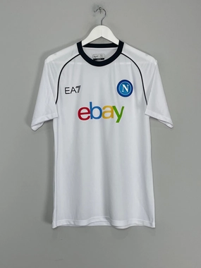 2023/24 NAPOLI TRAINING SHIRT (L) EA7 Flexible Shoulder Gusset