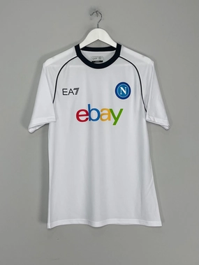 2023/24 NAPOLI TRAINING SHIRT (L) EA7 Hydrophobic Finish