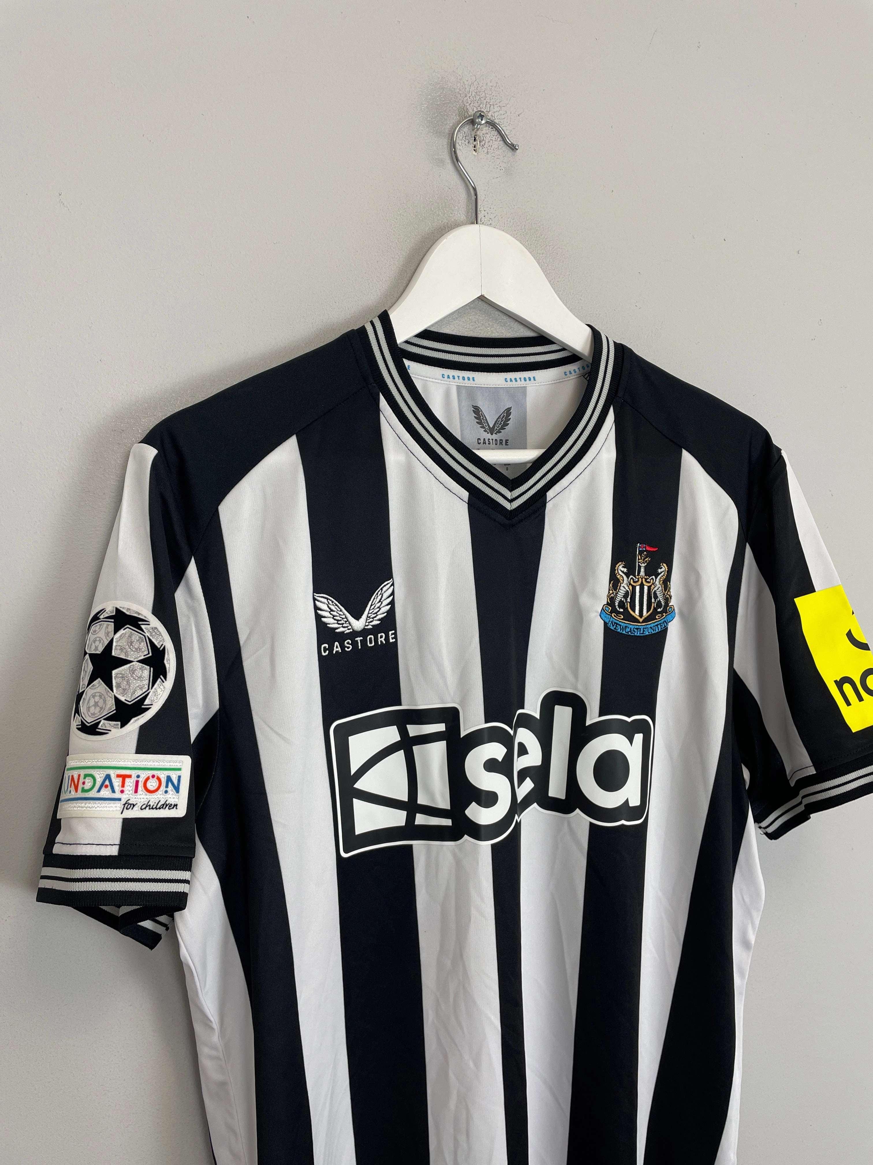 2023/24 Newcastle United Bruno G. #39 C/L BNWOT Home Shirt (Multiple Sizes) Castore Seamless Knitting