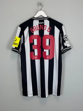 Moisture Wicking Textile Technology Comfort Plus 2023/24 Newcastle United Bruno G. #39 C/L BNWOT Home Shirt (Multiple Sizes) Castore