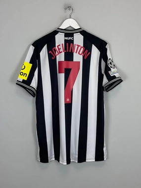 Temperature Regulating Technology Layered Insulation System 2023/24 Newcastle United Joelinton #7 C/L *BNWOT* Home Shirt (Multiple Sizes) Castore
