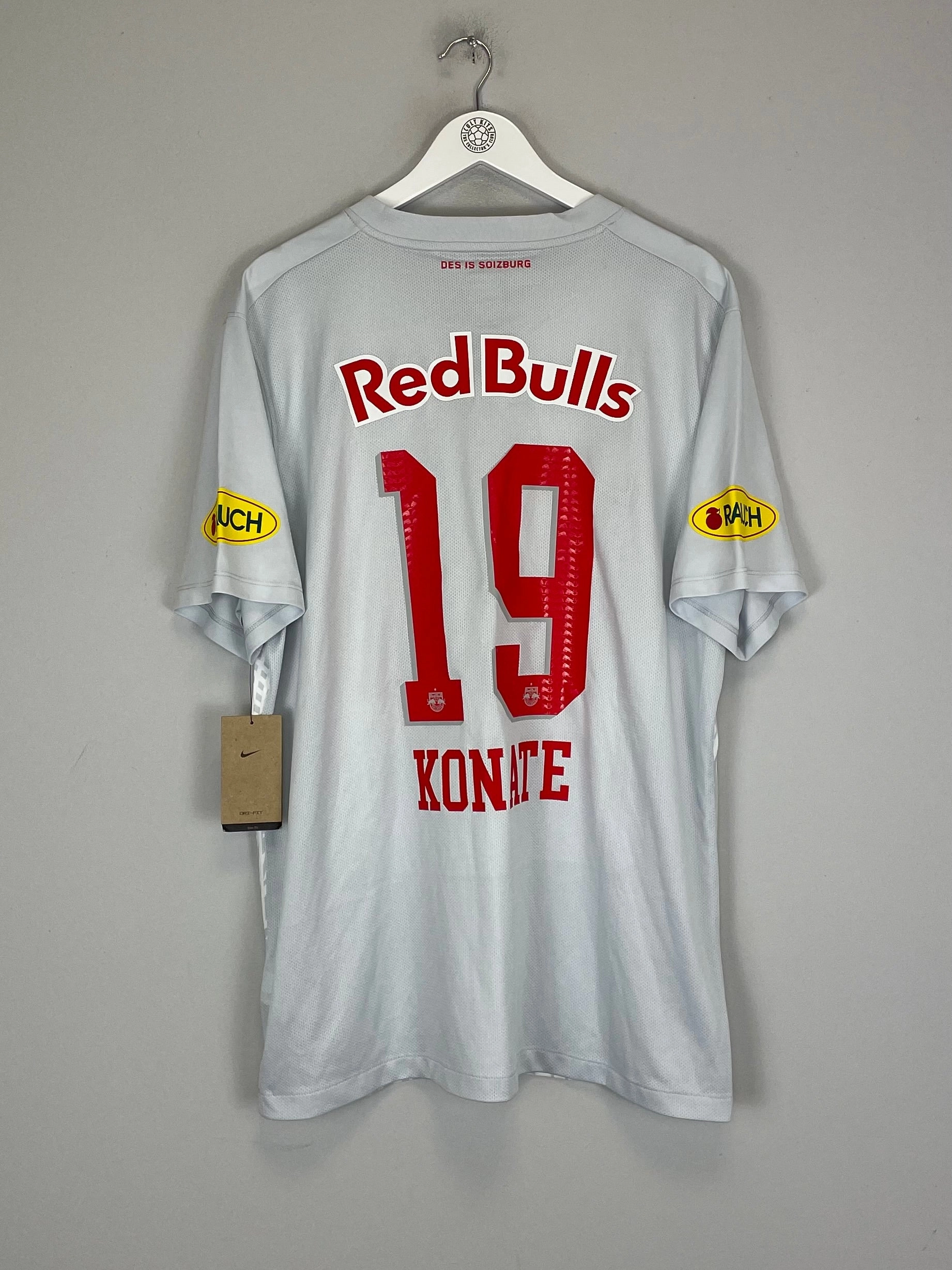 2023/24 RED BULL SALZBURG KONATE #19 *BNWT* AWAY SHIRT (XXL) Run Control Game Vibes