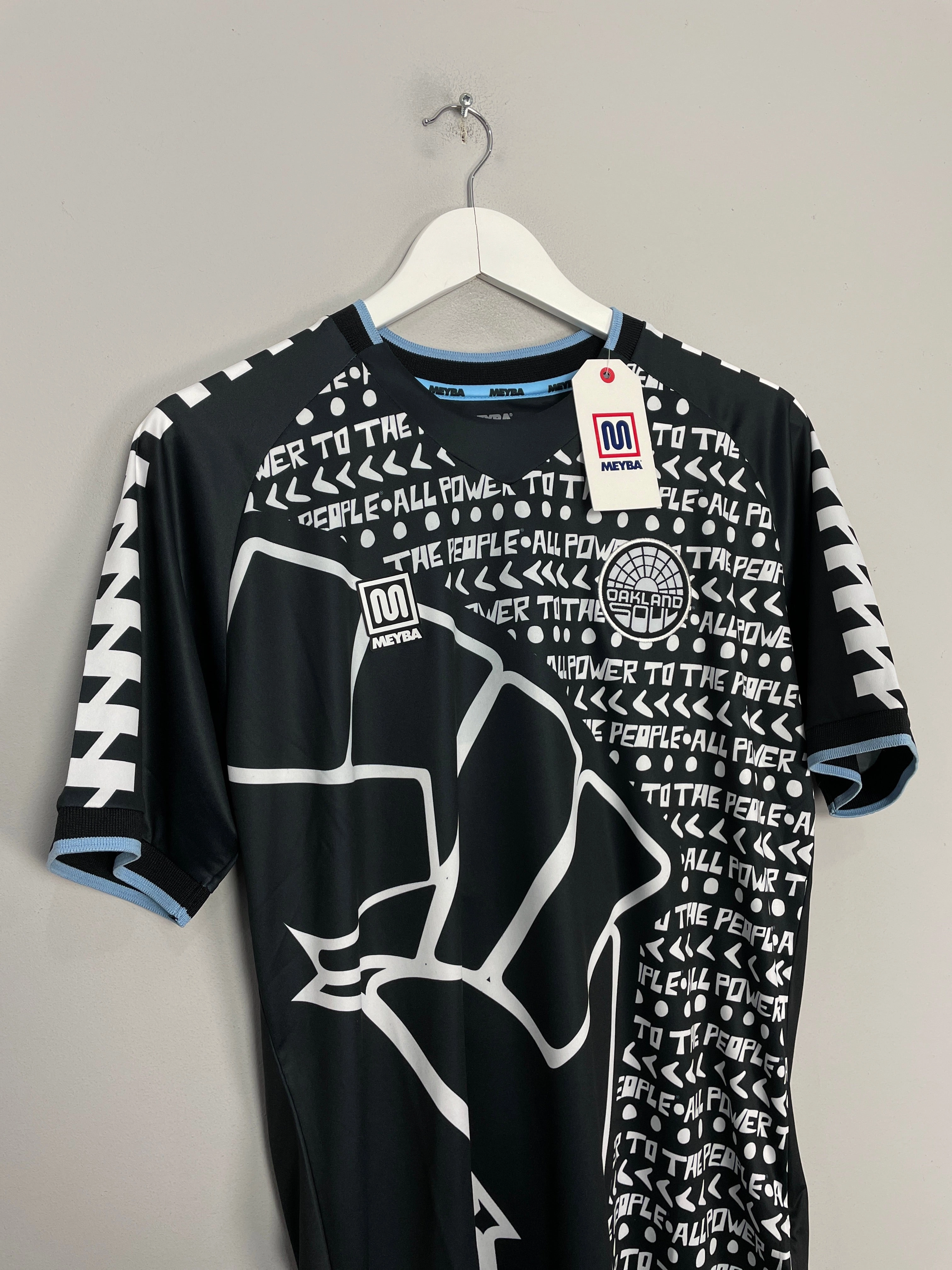 Quick Release Tag Wicking Fiber Technology 2023 Oakland Soul 'Black Lives Matter' *BNWT* Home Shirt (Multiple Sizes) Meyba