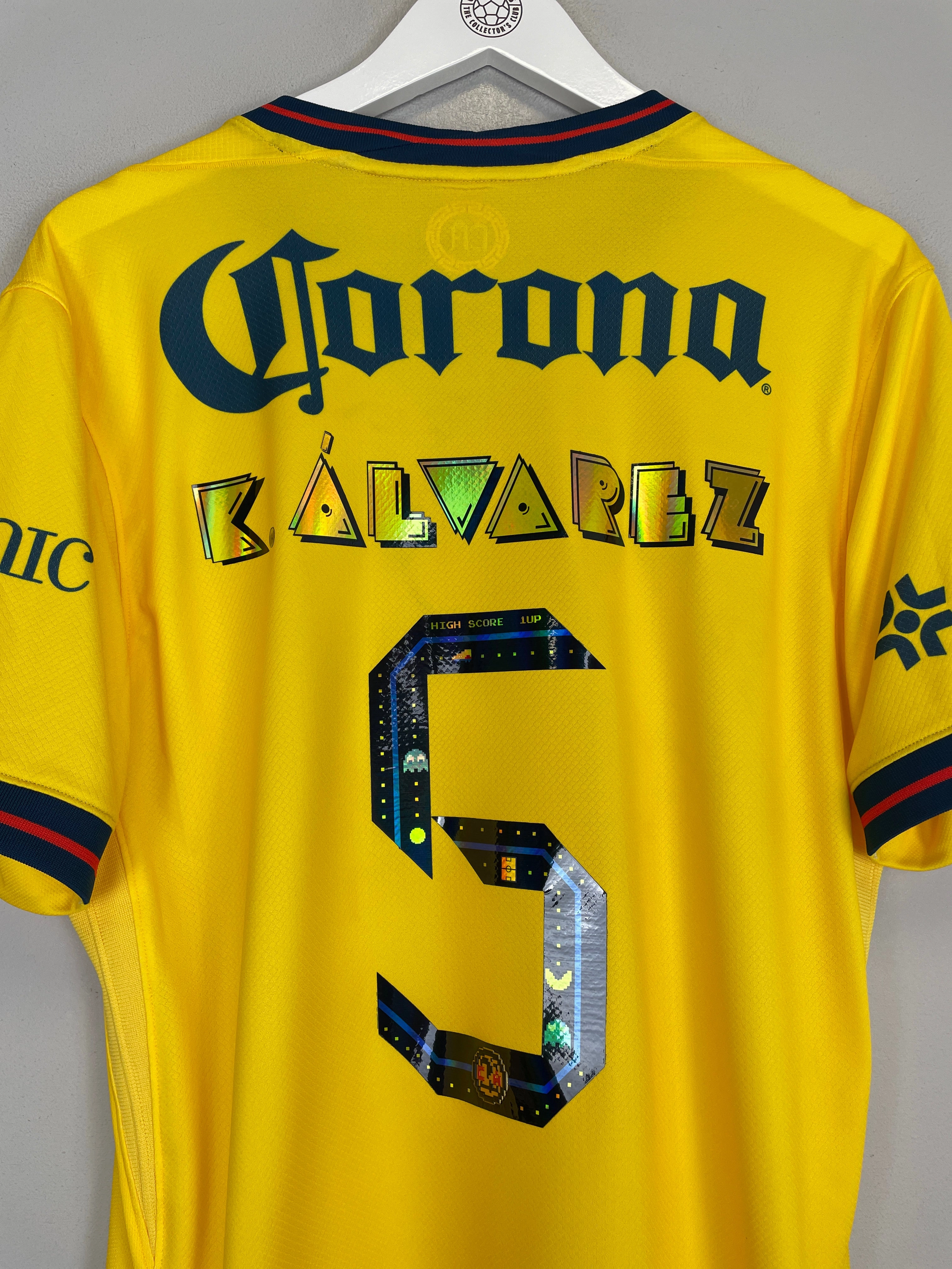 2024/25 Club America Alvarez #5 *BNWOT* Pac-Man Home Shirt (Multiple Sizes) Nike Sport Clip Compatible