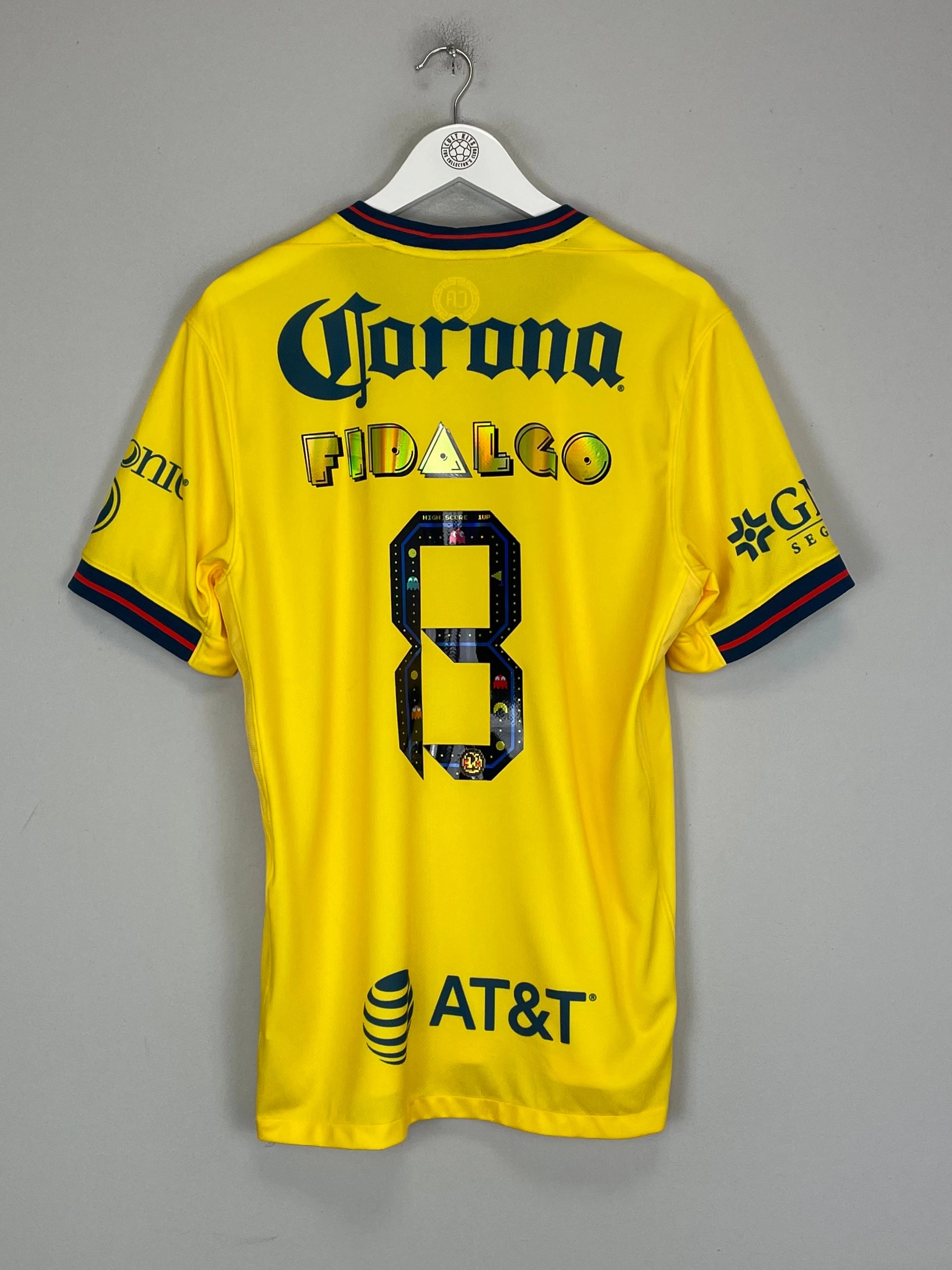 UV Protective Material Vented Back Panel 2024/25 Club America Fidalgo #8 *BNWOT* Pac-Man Home Shirt (Multiple Sizes) Nike