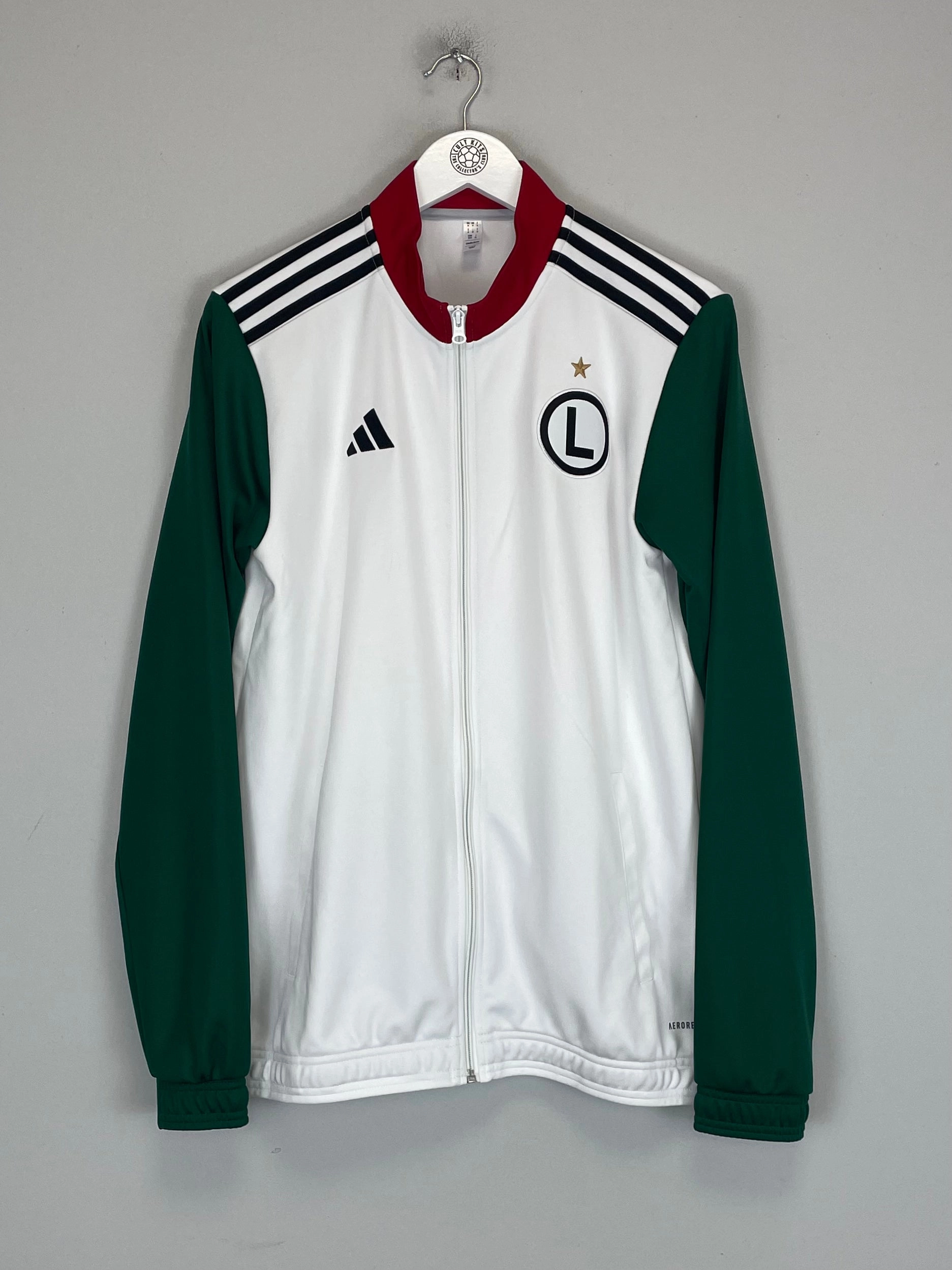 2024/25 LEGIA WARSAW TRACK JACKET (M) ADIDAS Tight Fit