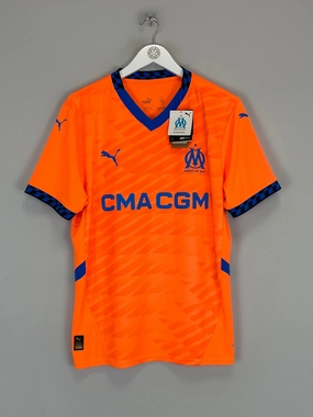 2024/25 MARSEILLE *BNWT* THIRD SHIRT (L) PUMA Frictionless Inner Layer Temperature Regulating Material