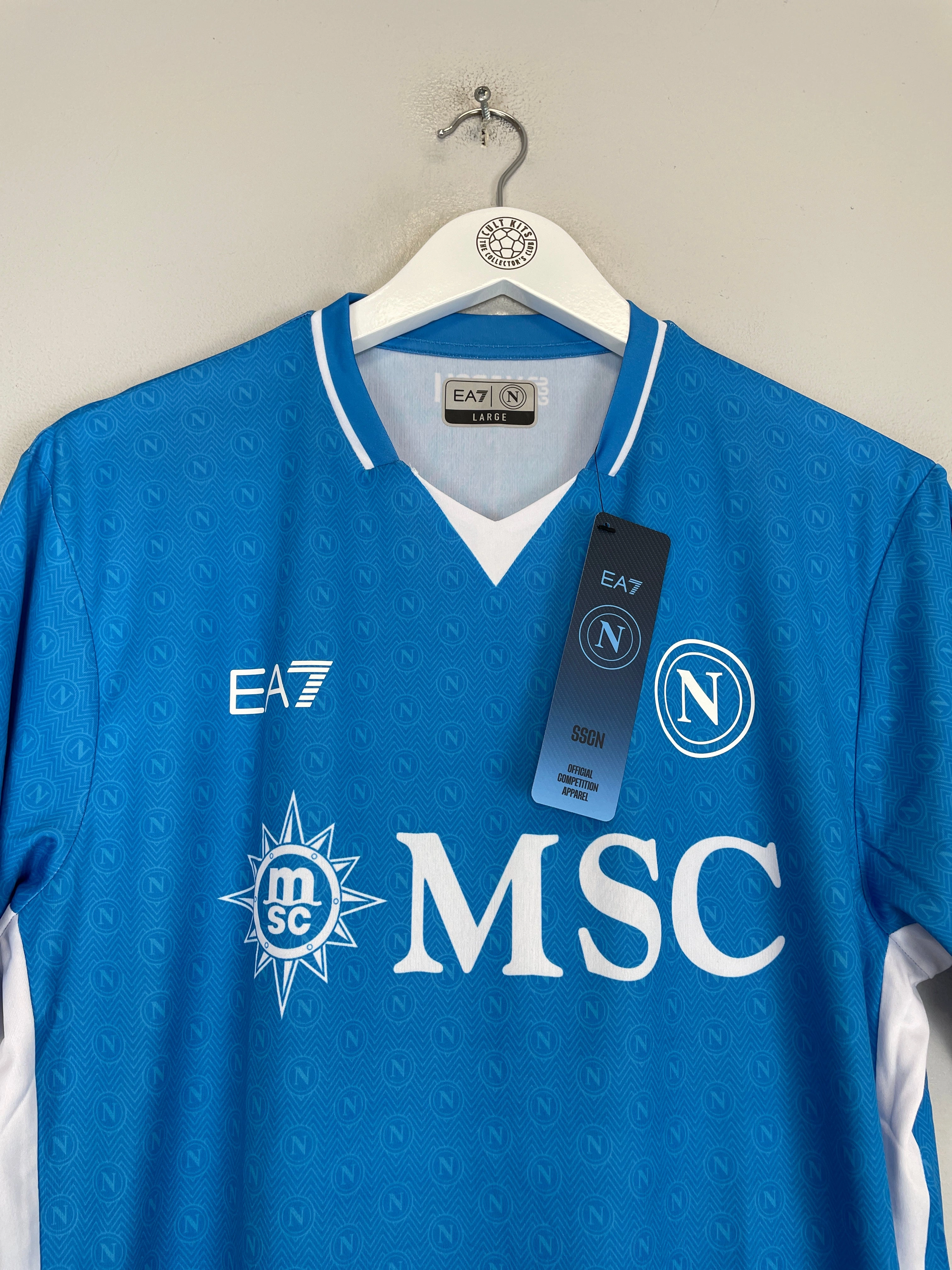 Thermal Conductive Yarn 2024/25 Napoli *BNWT* Stadium Home Shirt (Multiple Sizes) EA7