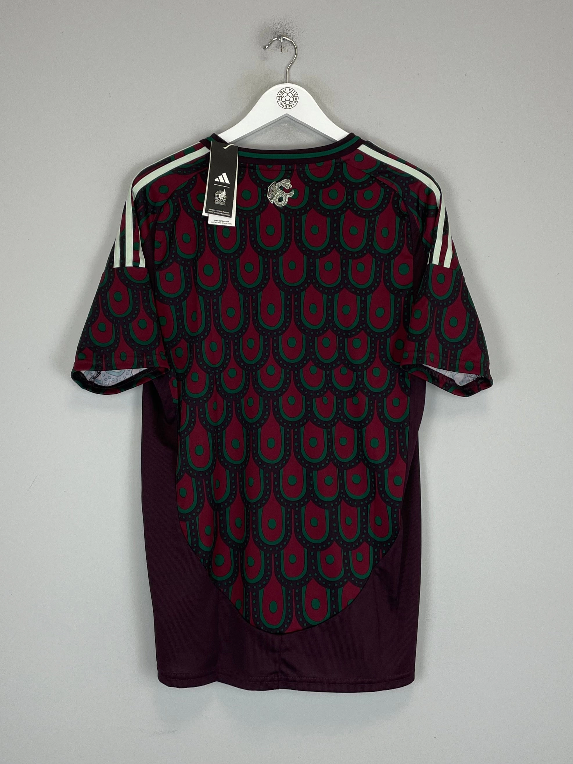 2024 Mexico *BNWT* Home Shirt (Multiple Sizes) Adidas Sun Protection Fabric Casual Wear