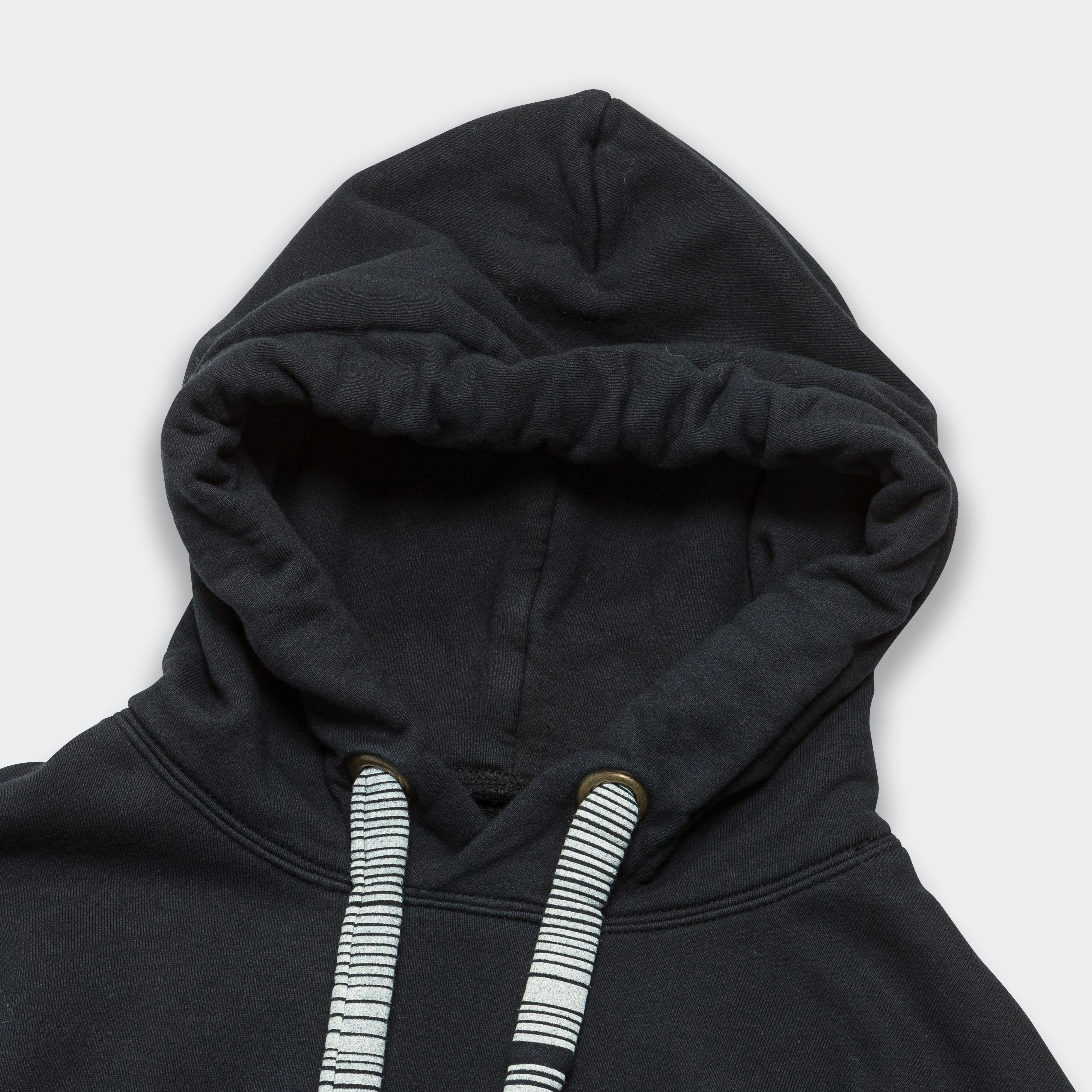 Everyday Comforts product stain resistant convenience 30/-SWT Knit DRAGON Hoodie SWT - Black