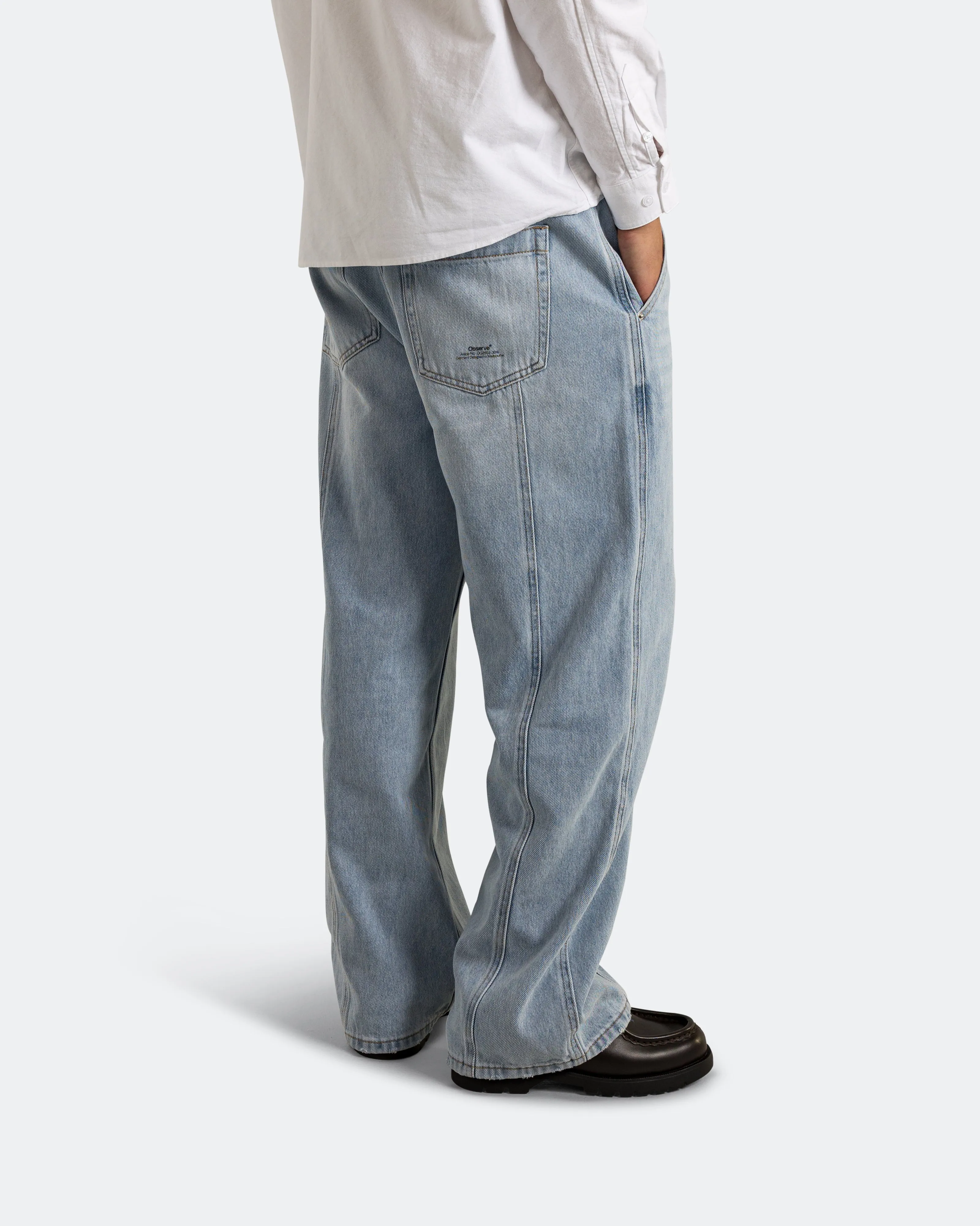 4 Panel Denim - Light Wash Go Everywhere Match With All