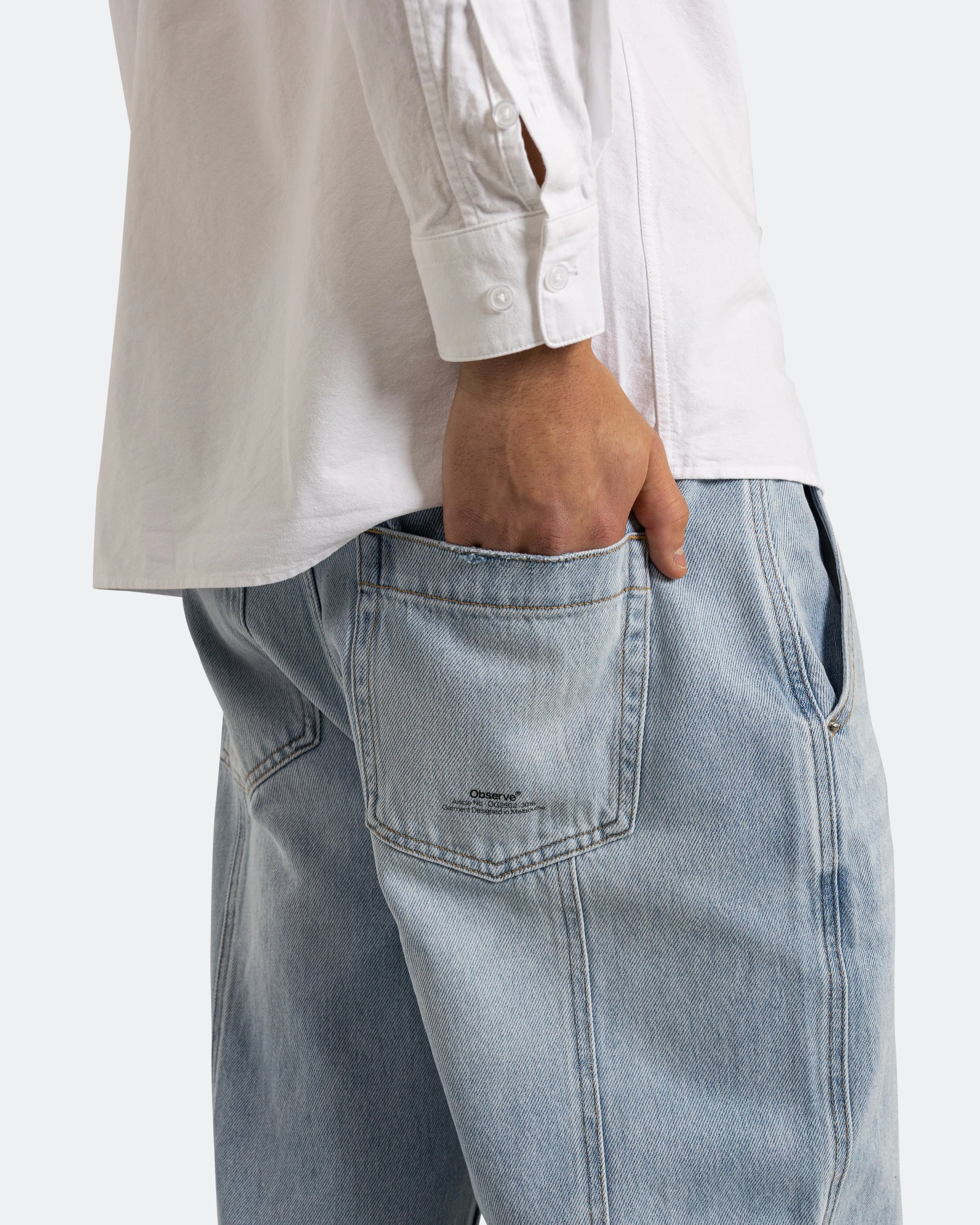 Durable Summer Vibes 4 Panel Denim - Light Wash