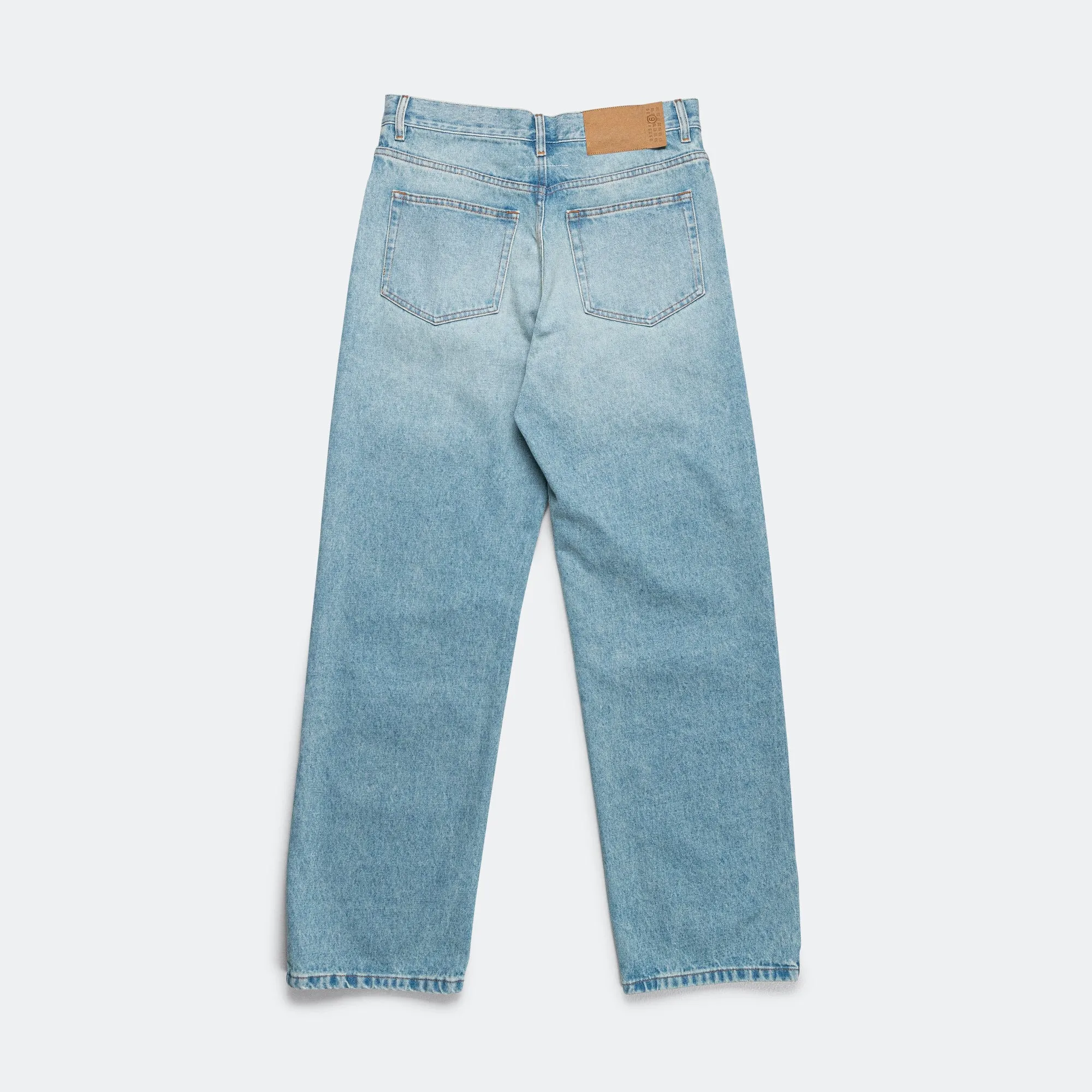 Affordable Durable Street Approved 5 Pocket Denim Trousers - Light Blue