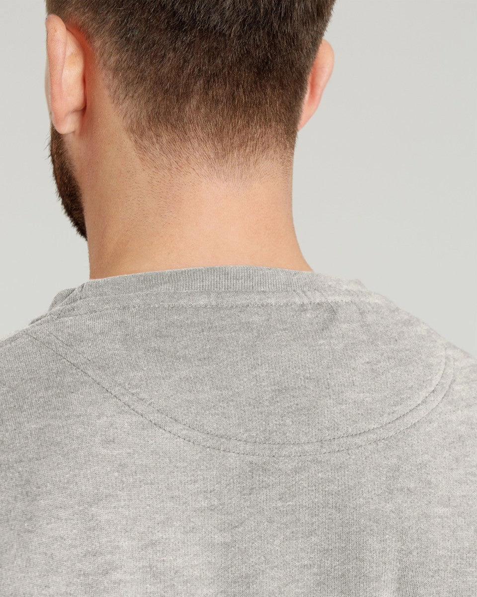 Fashion Essentials Color fastness 50/50 Heavyweight Set In Sweatshirt | BLACK