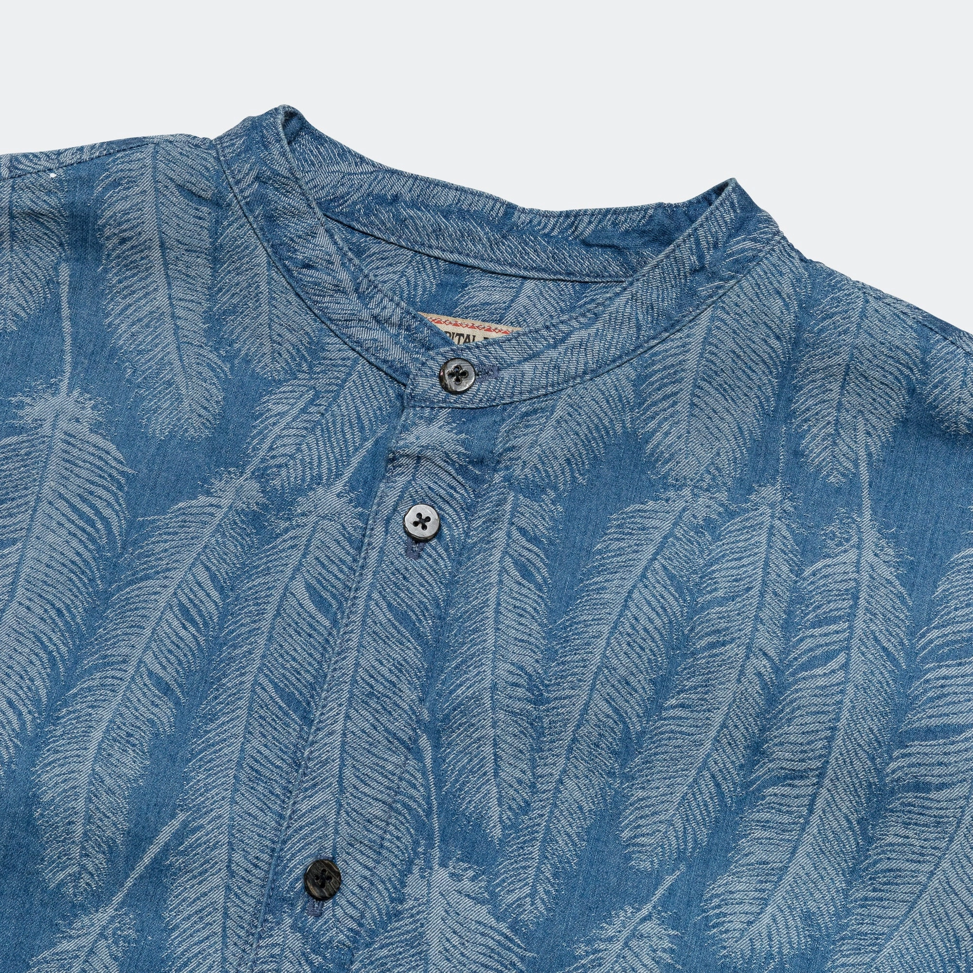 5oz MAGPIE Denim Standard Shirt - Light bohemian flair