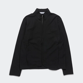 8.0 Track Jacket Right - Black Adjustable Hem Cords Hypoallergenic Fibers