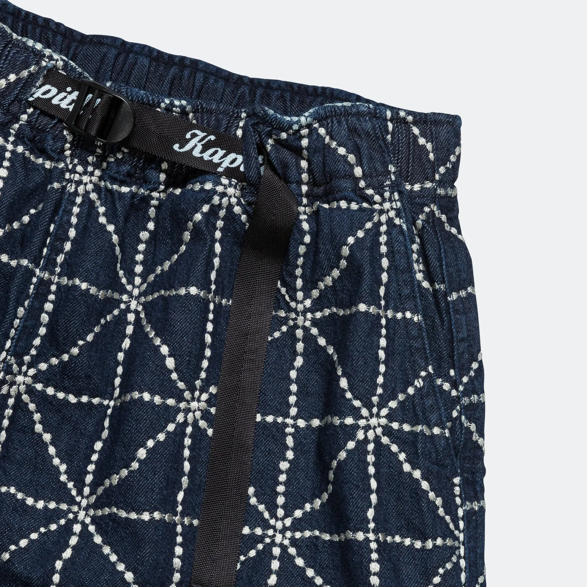 healthcare industry odor - absorbing 8oz Denim FOLK-DOJO EASY Shorts - Dark