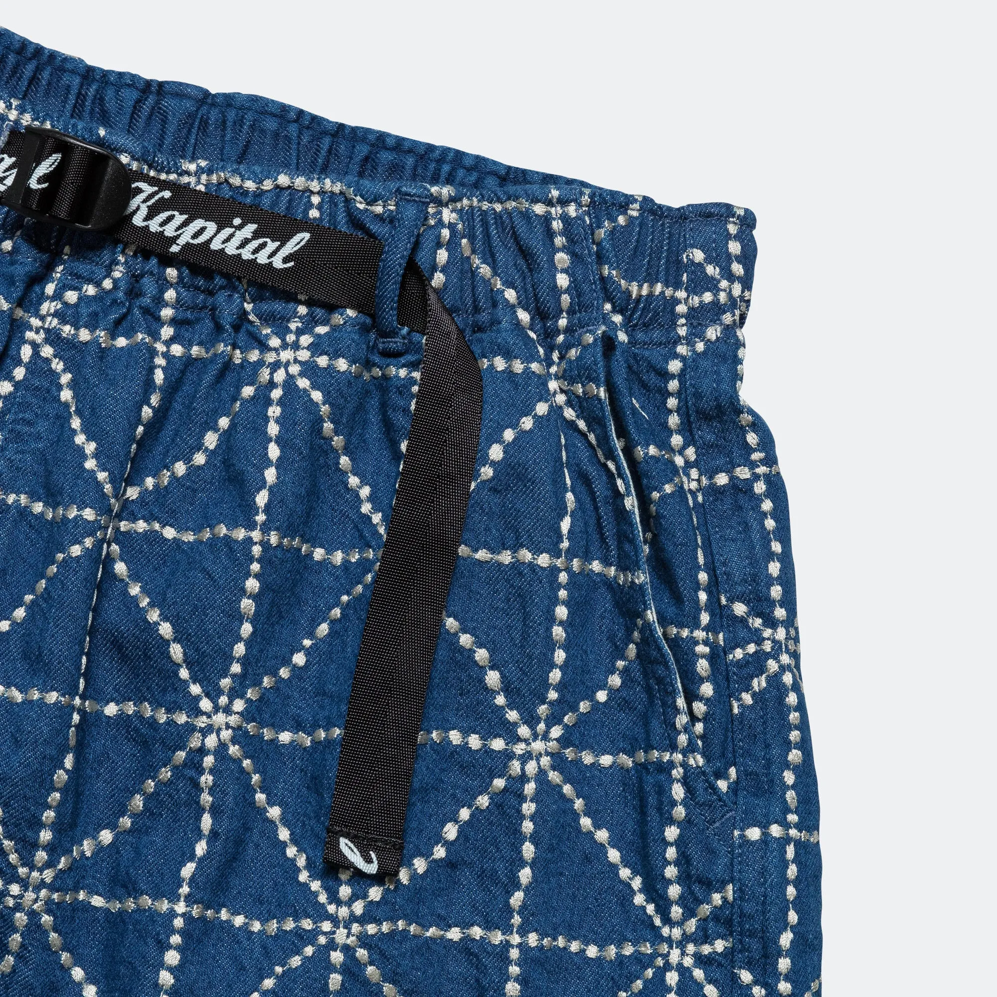 8oz Denim FOLK-DOJO EASY Shorts - Midtone Cool Comfort two piece outfit