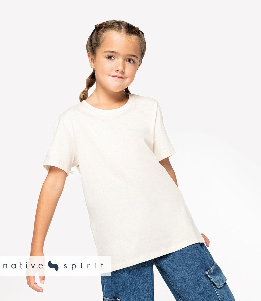 Native Spirit Kids T-Shirt | WHITE ComfortOptimizedConstruction
