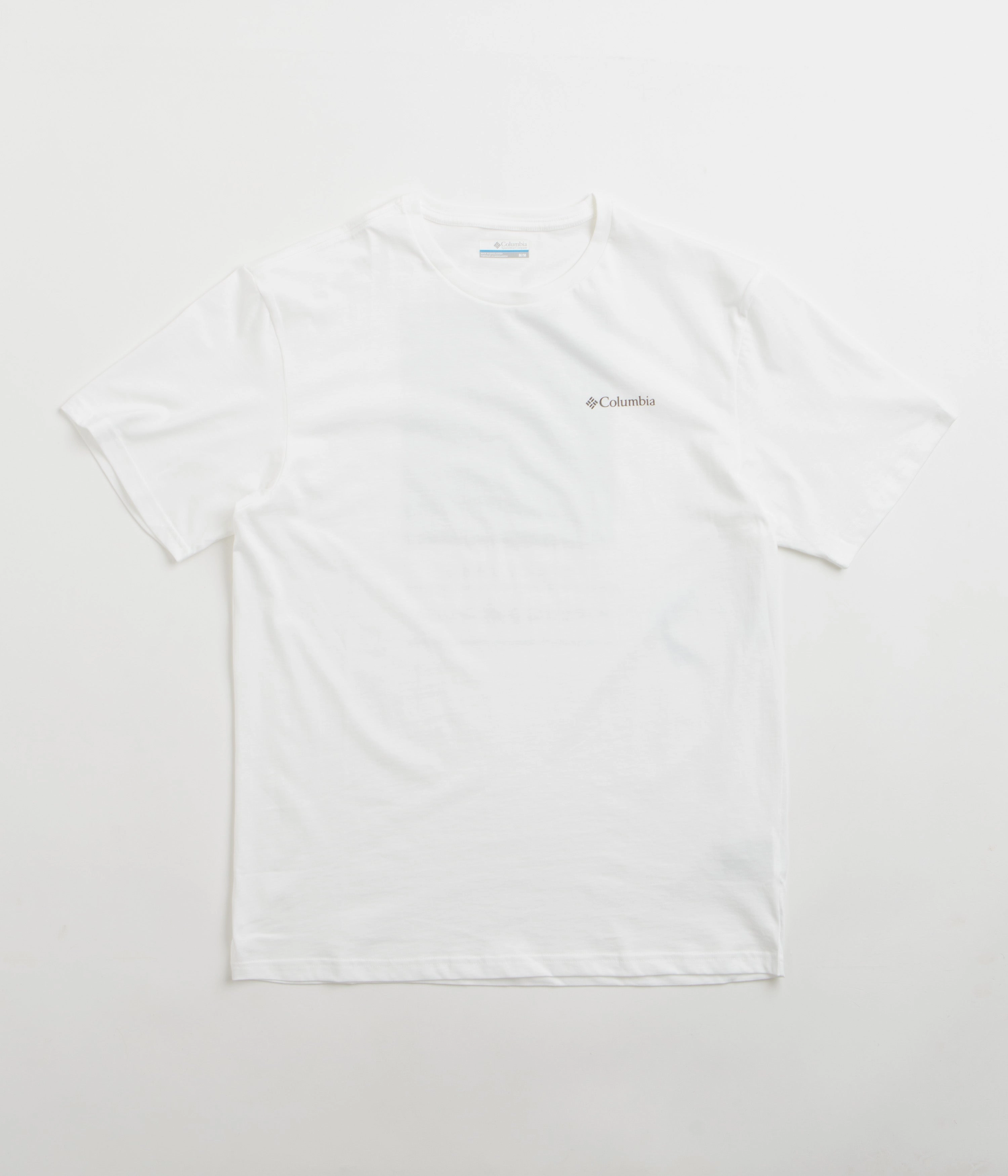 Columbia Barton Springs T-Shirt - White Minimal Comfort Style