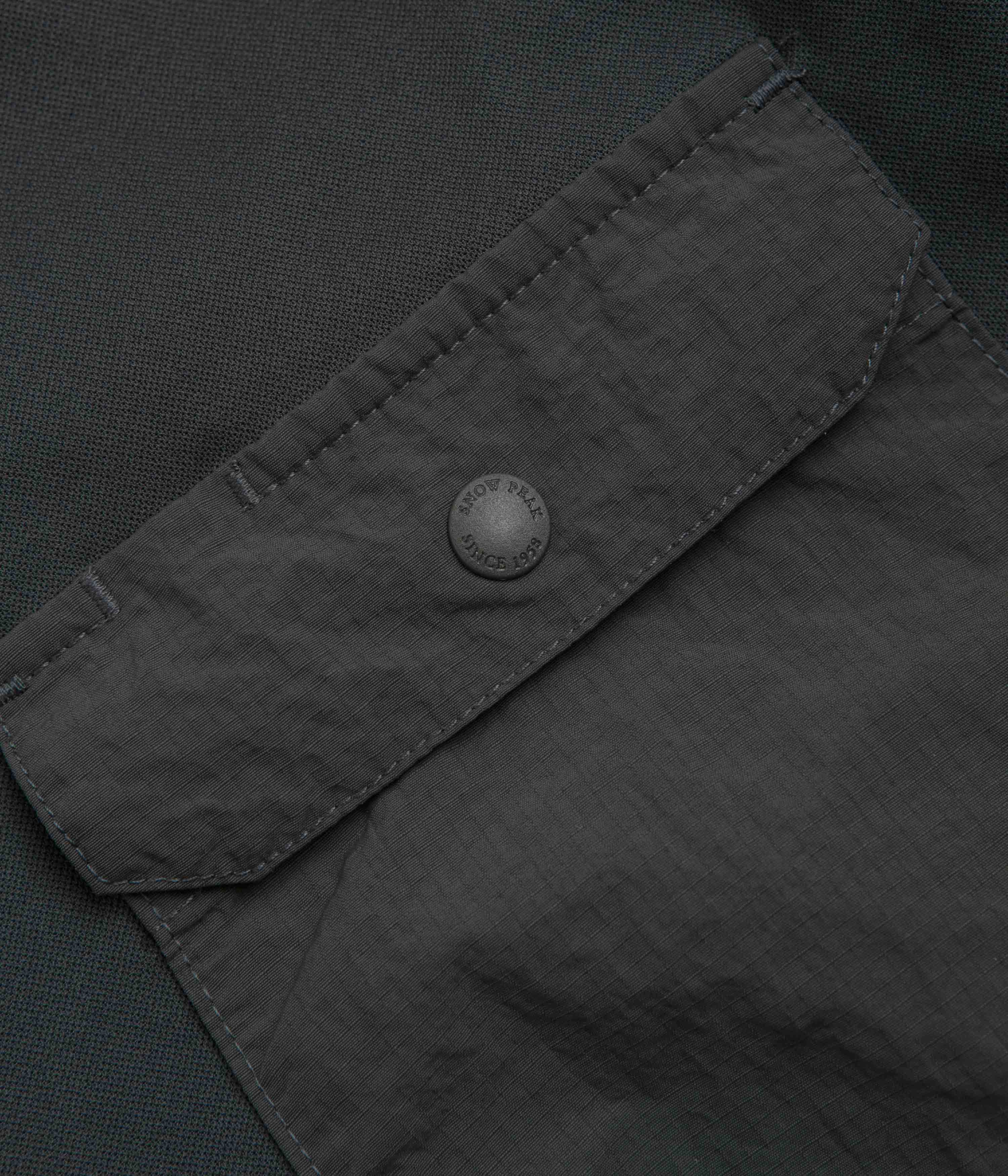 Weekend Outfit Light Style Snow Peak Insect Shield T-Shirt - Charcoal