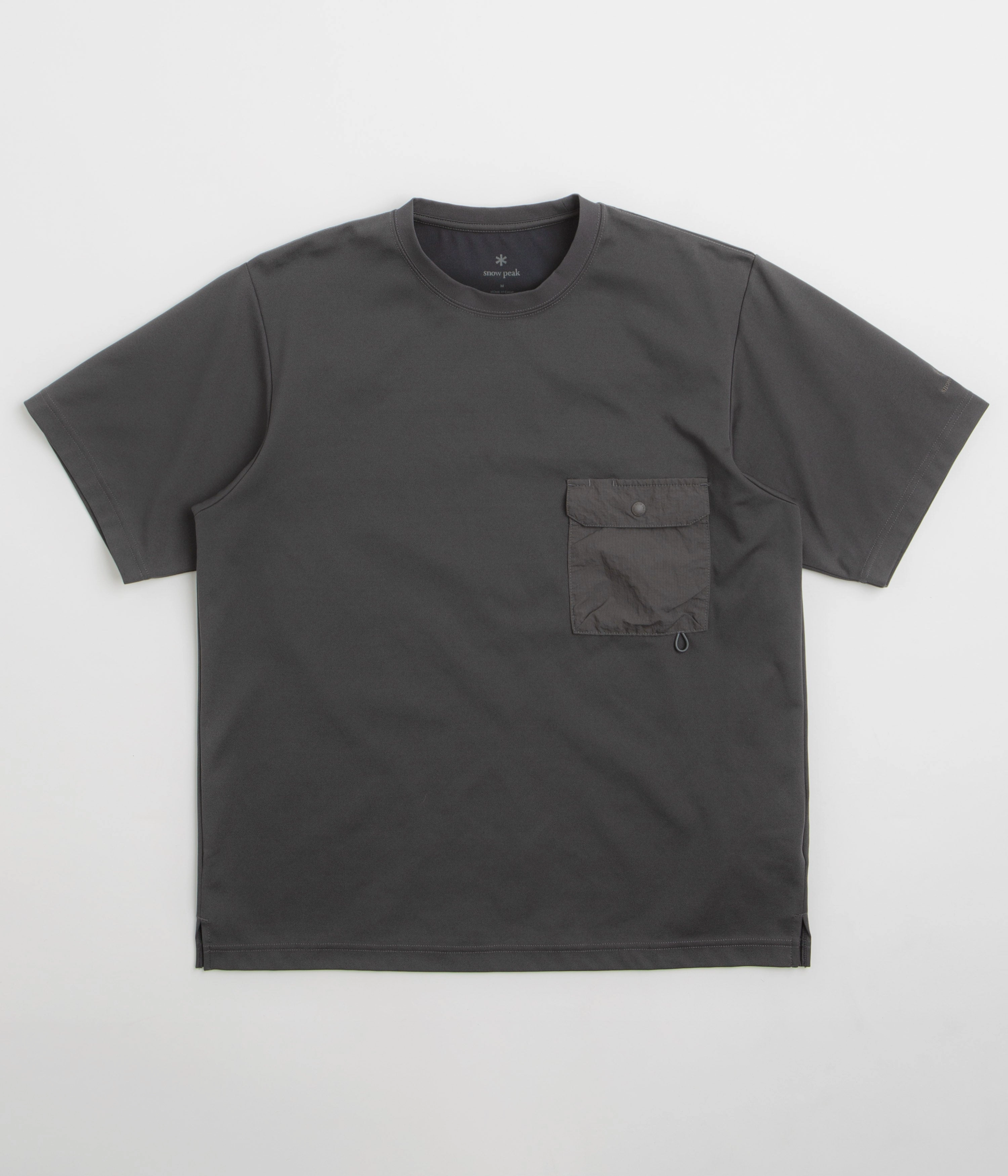 Basic Wardrobe Piece Snow Peak Insect Shield T-Shirt - Charcoal