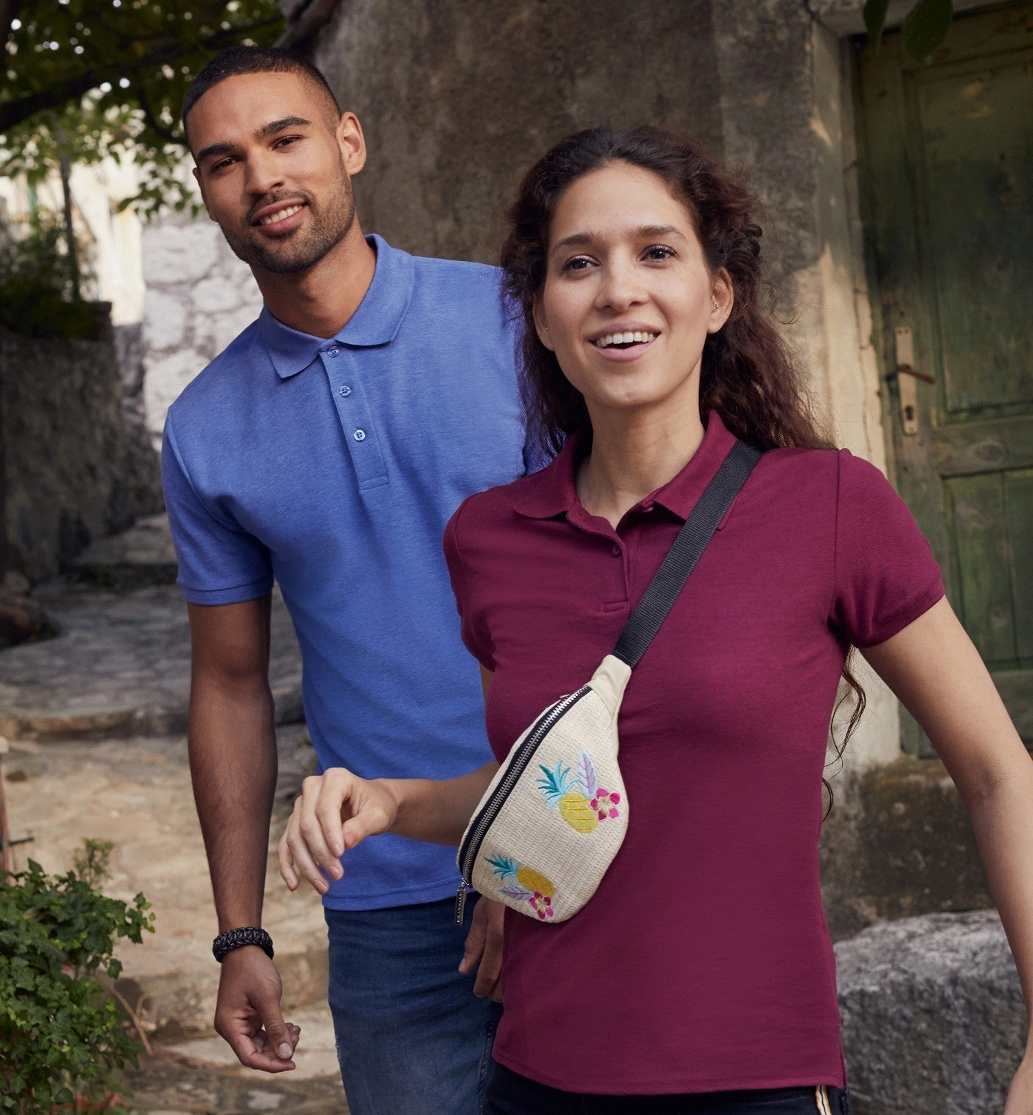 Athletic Fit Lady-Fit 65/35 Polo | BLACK