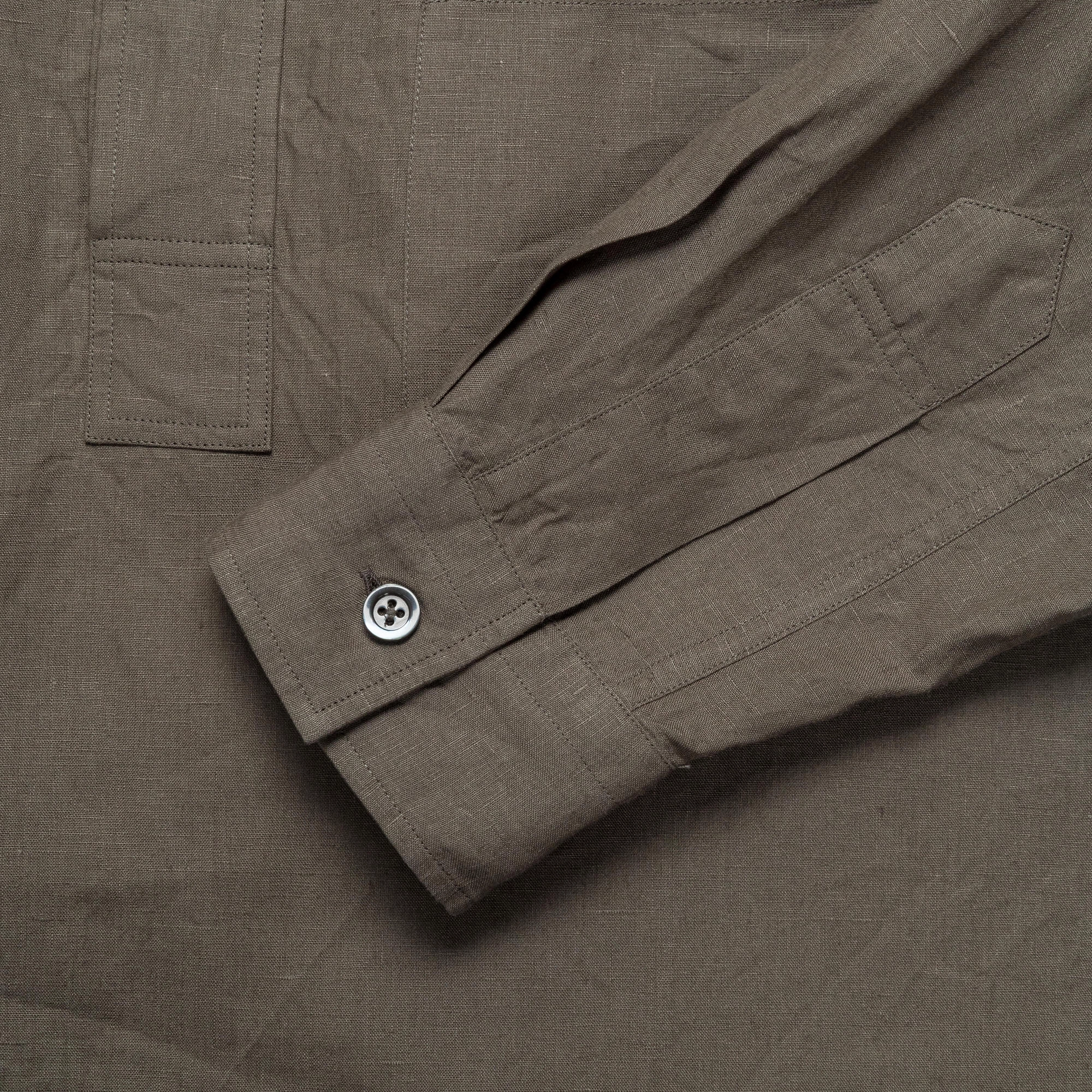 Archive Overhead Shirt - Shirting Linen Bay Earthy Palette
