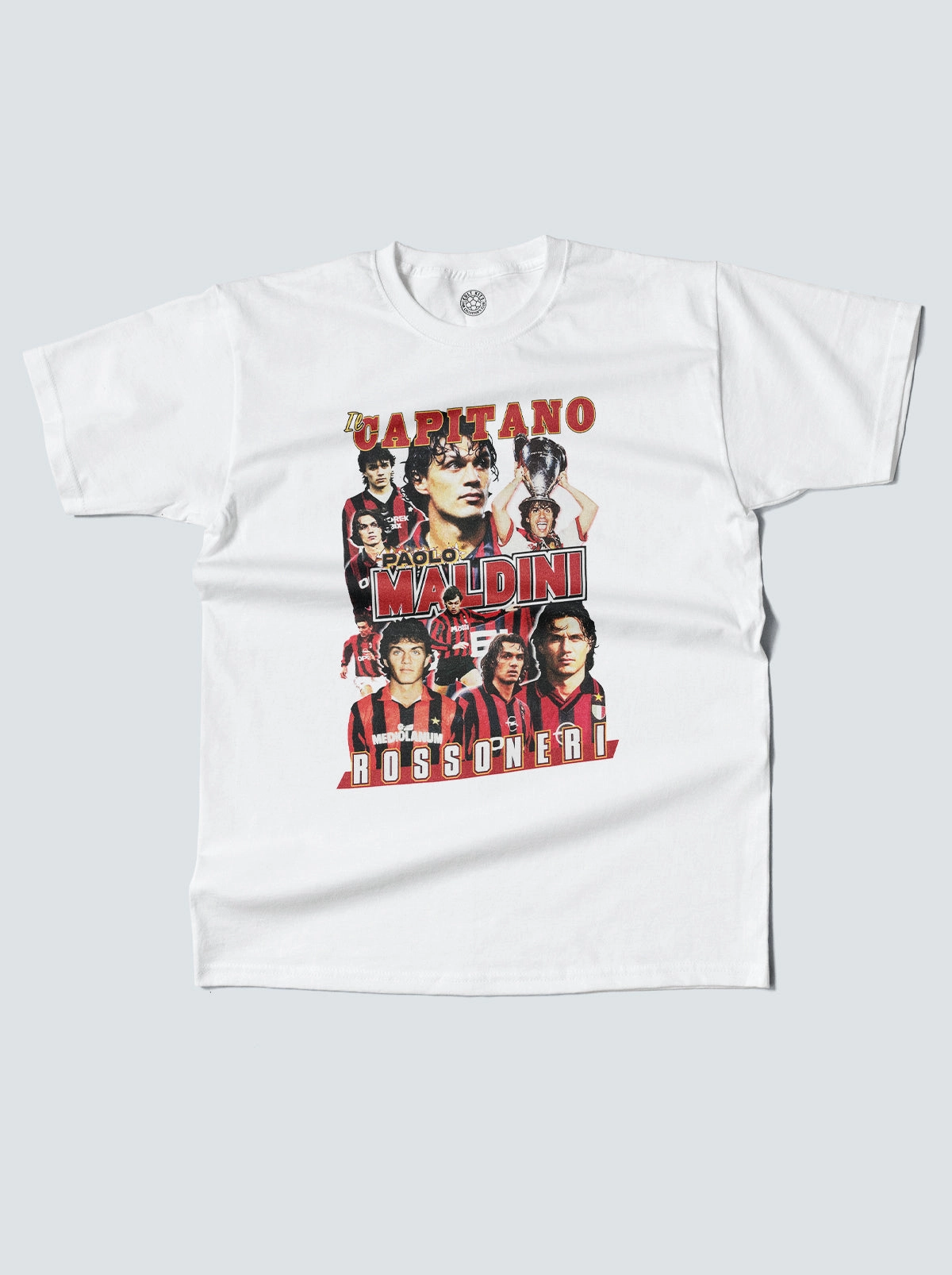 Cool Style Fashion Must-Have AC MILAN IL CAPITANO MALDINI BOOTLEG TEE