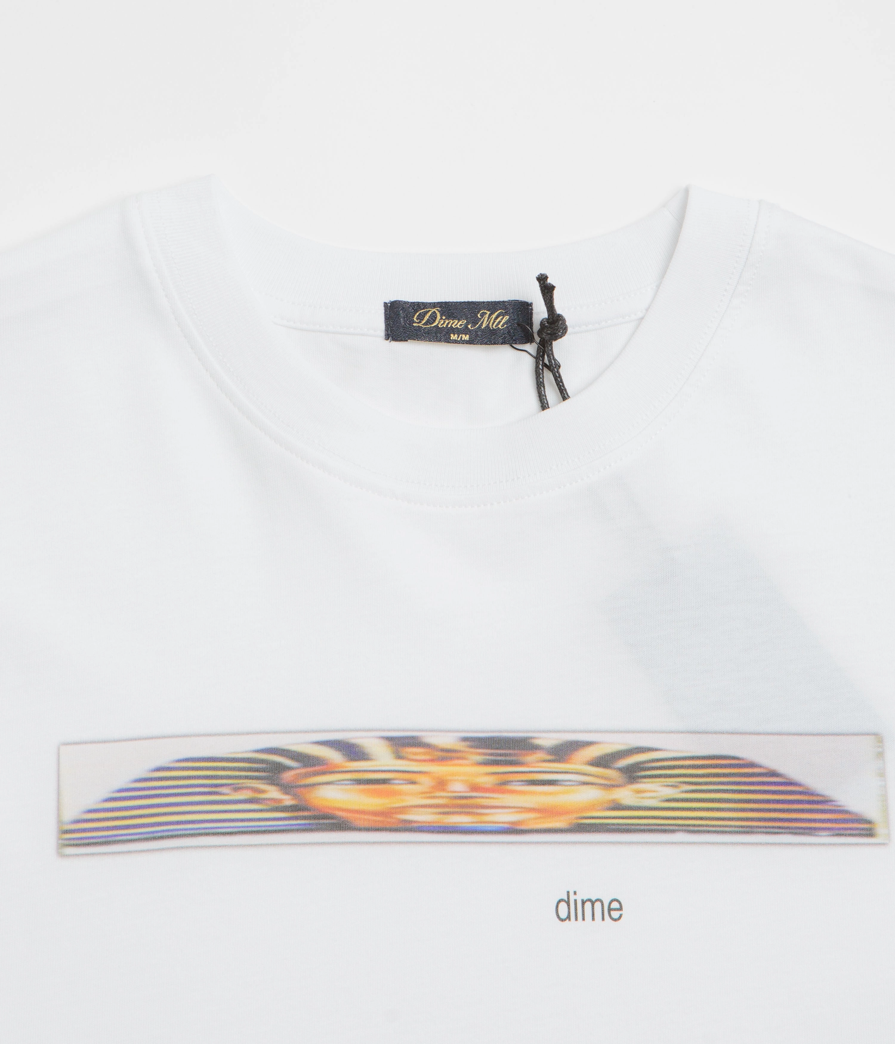 Dime Stretch T-Shirt - White High Density Fabric