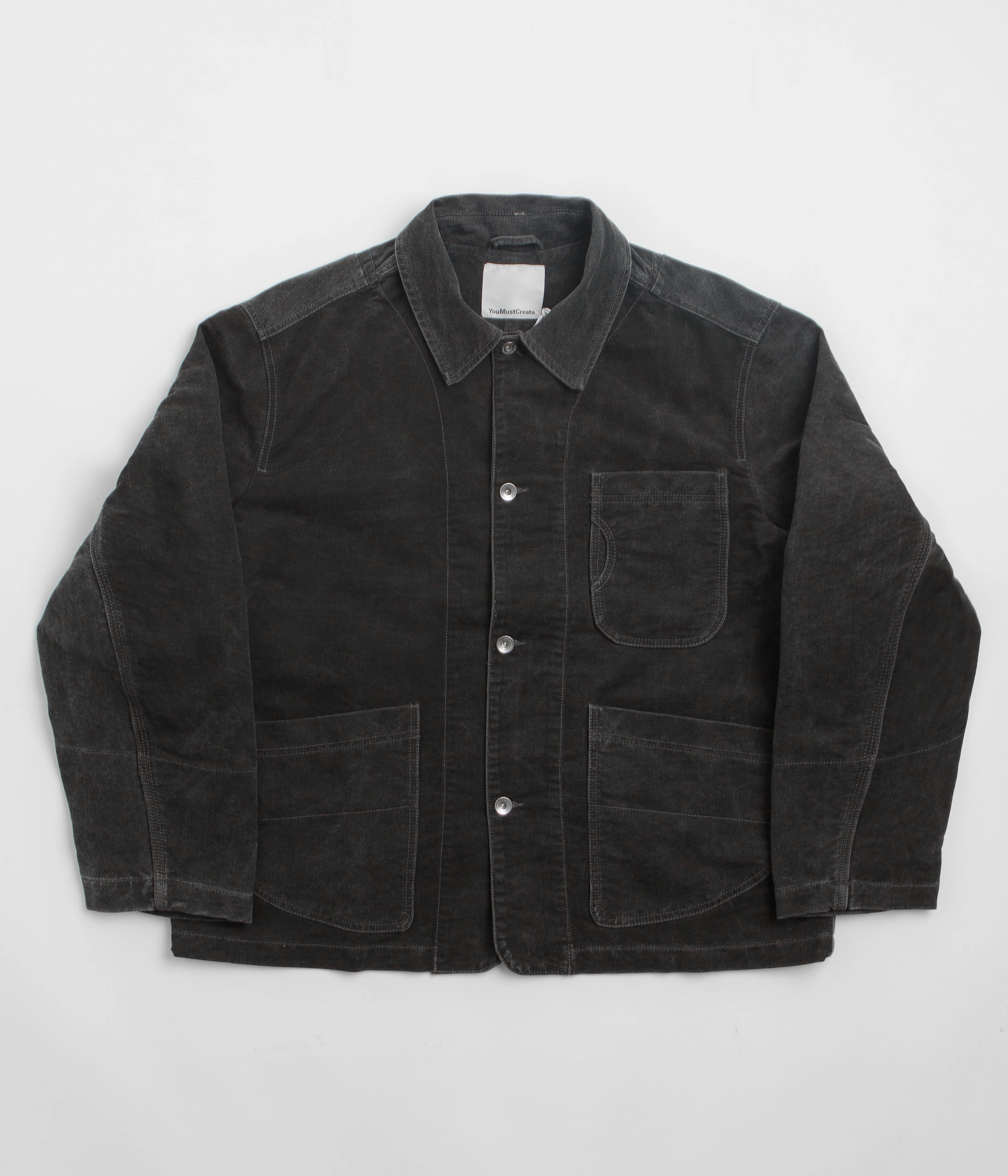 YMC Construction Jacket - Charcoal suitable for day wear