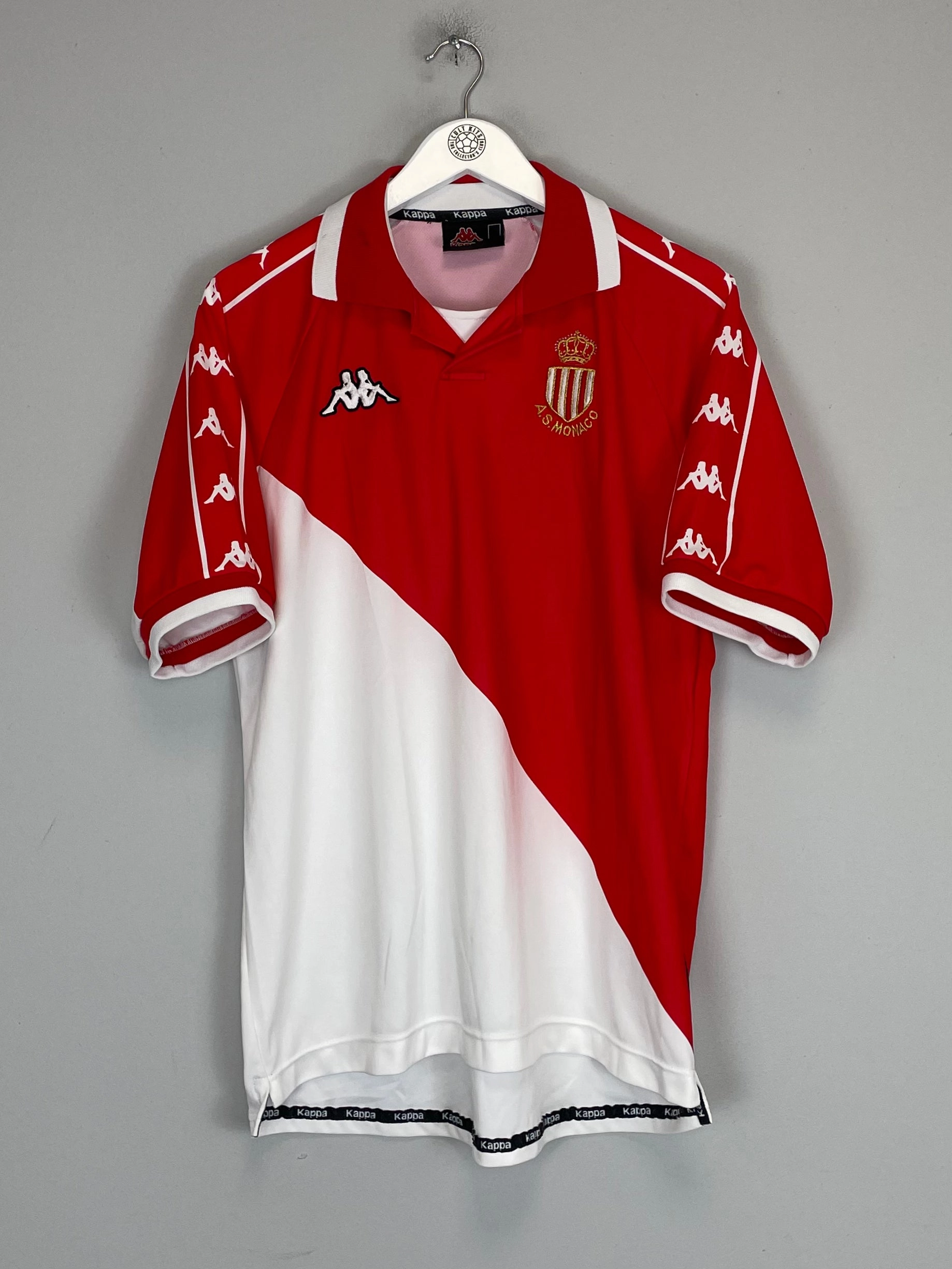 2000/01 MONACO HOME SHIRT (L) KAPPA Seamless construction