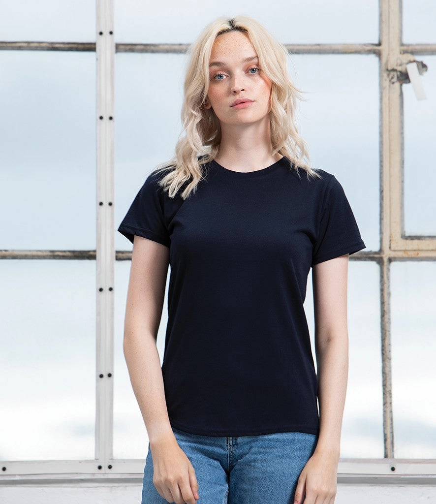 Ladies Essential Organic T-Shirt | BLACK Vibrant Colors