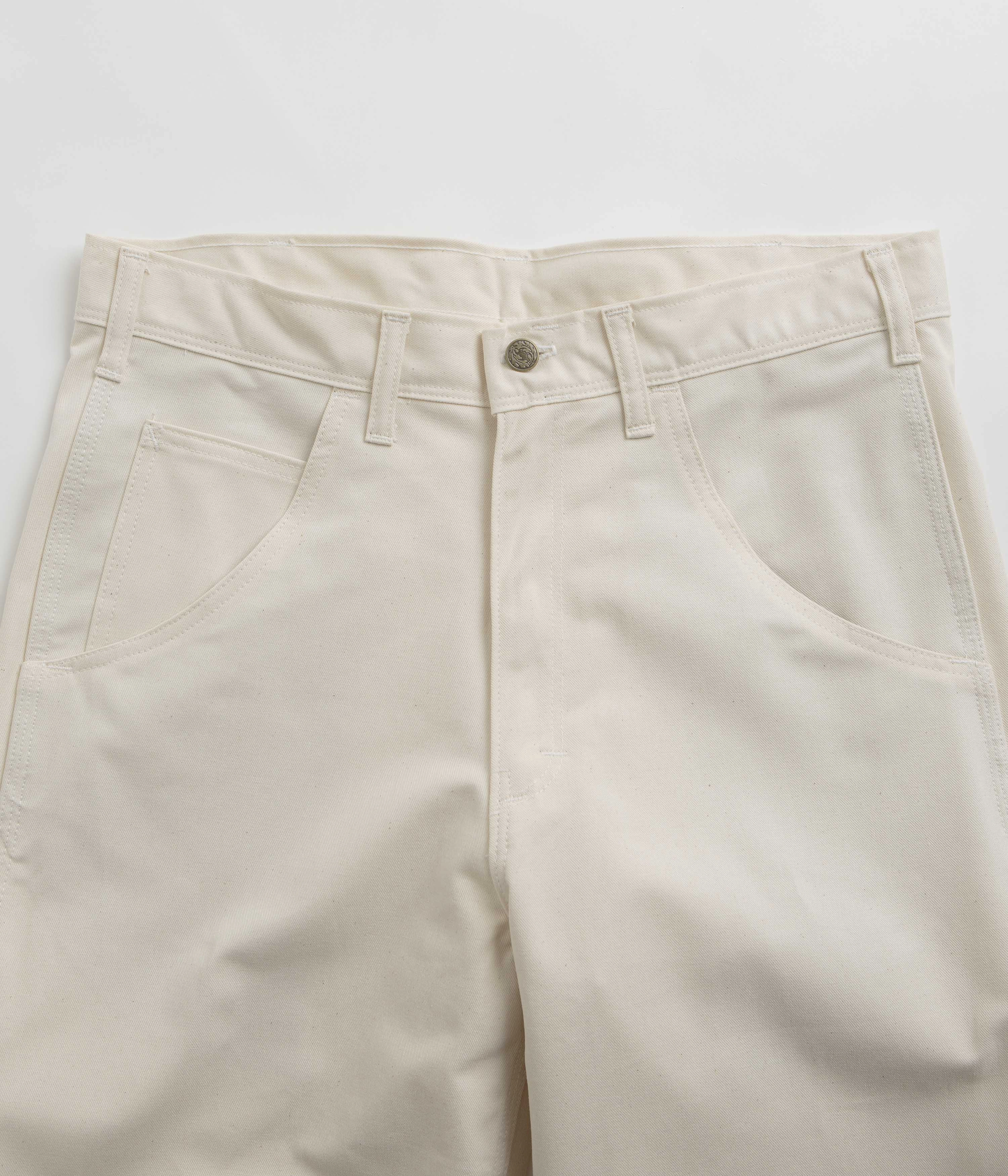 Stan Ray Big Job Painter Pants - Natural Drill Double Needle Stitching NonBindingWaistline