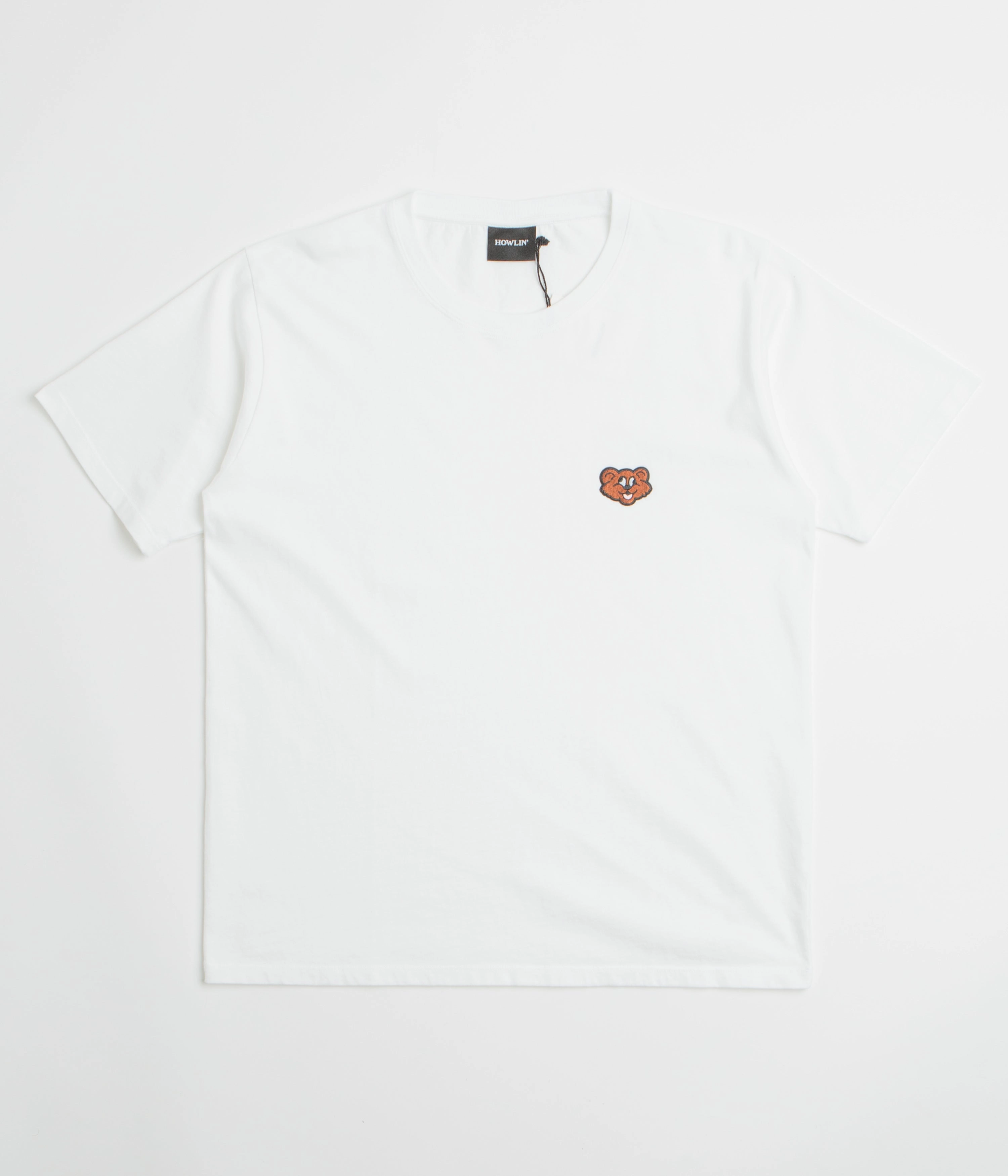 Chic Comfort Wear Howlin' Shaggy Bear T-Shirt - White