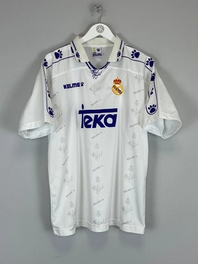 Everyday Wear 1994/96 REAL MADRID HOME SHIRT (XL) KELME