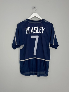 Weekend Vibe 2002 USA BEASLEY #7 AWAY SHIRT (S) NIKE