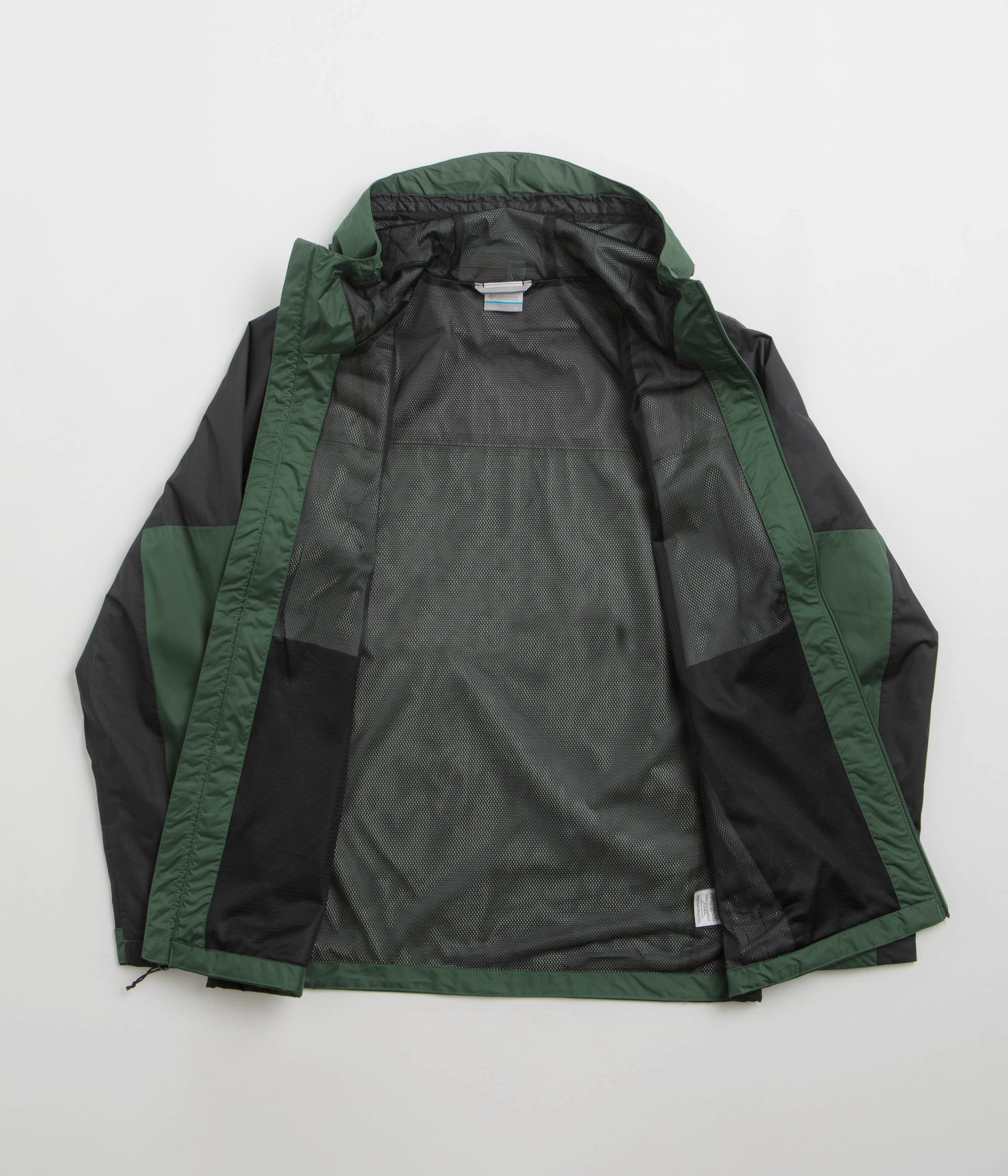 Columbia Inner Limits III Jacket - Rain Forest / Black Quick Closure Night Out