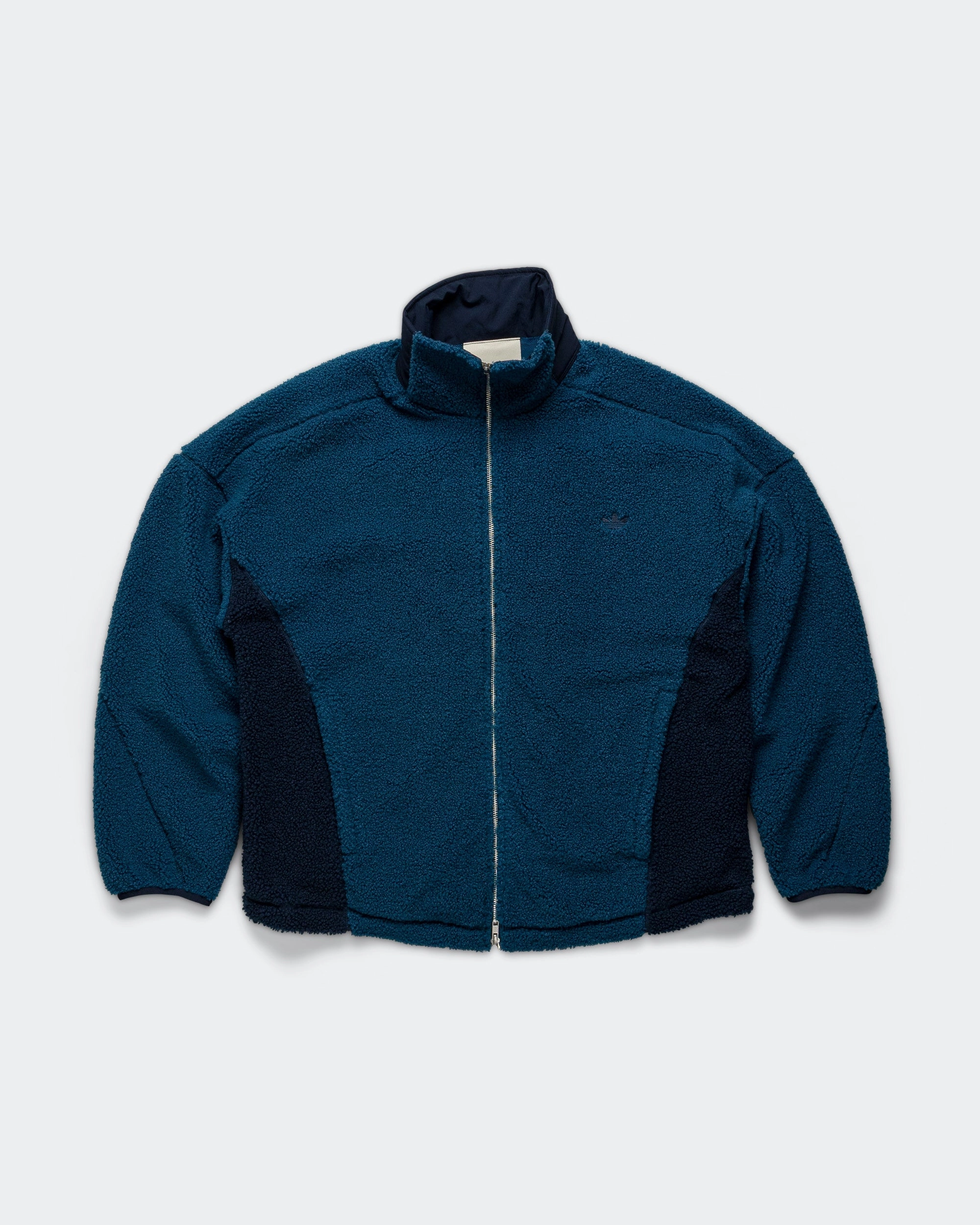 Smooth Flat Collar Lightweight Shell Adams BLVD Fleece Jacket - Collegiate Navy