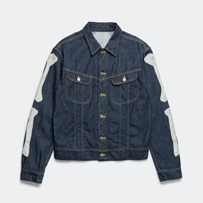 Hidden Pocket System Anti Slip Shoulder 11.5oz Denim MEXICAN TUXEDO Westerner - IDG