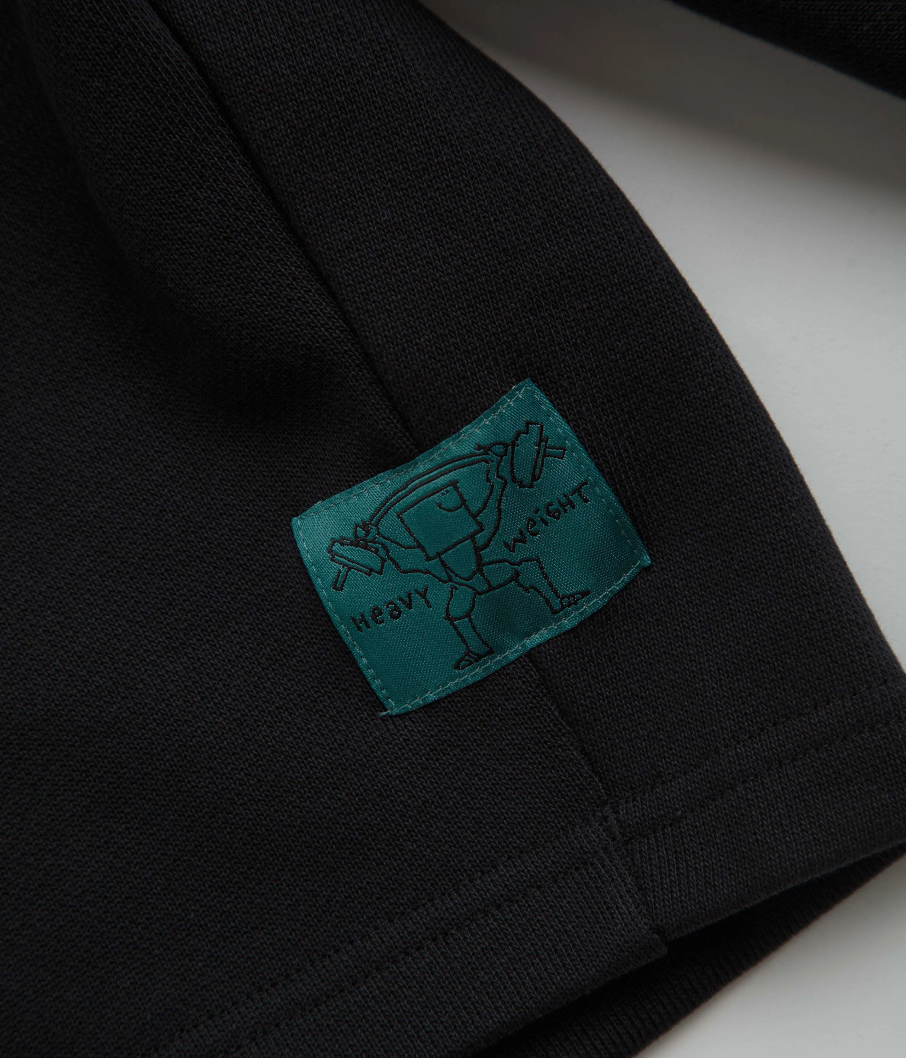 Sun Protection Anti Slip Waist Grip Adidas Shmoofoil Heavyweight Shorts - Black / Preloved Teal