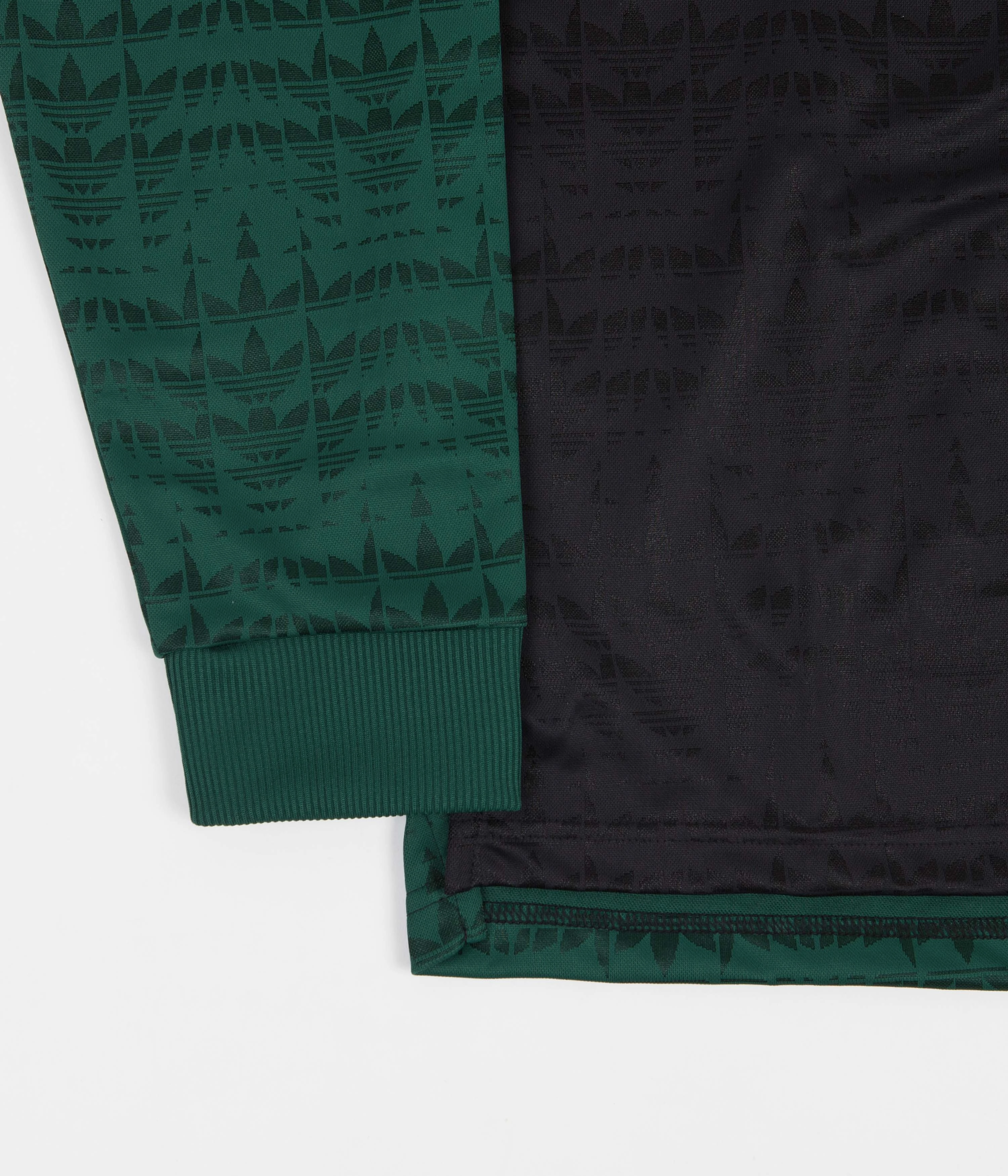 Fashionable Piece Adidas Checkered Club Long Sleeve Jersey - Collegiate Green / Black