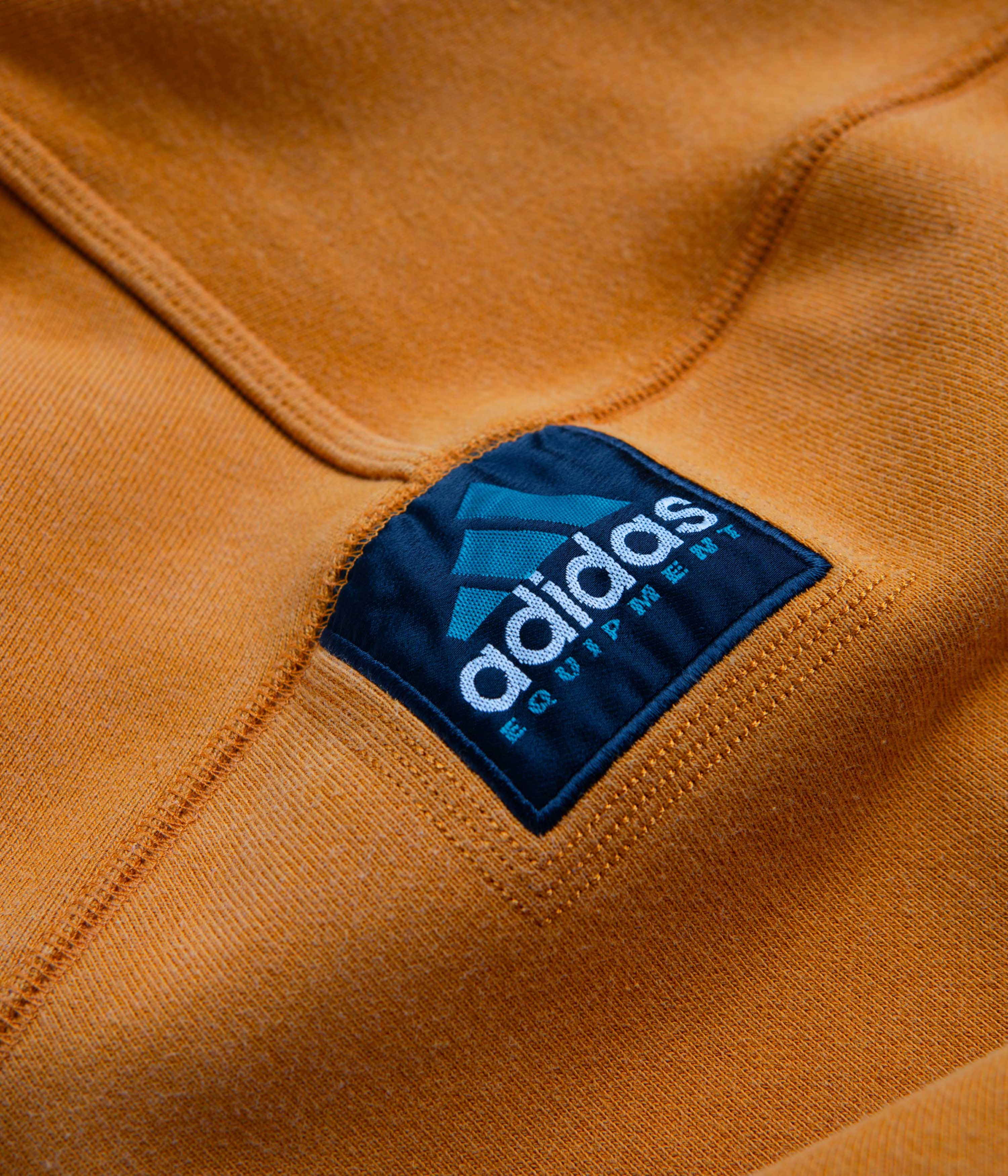 Trendy Design Adidas EQT Washed Crewneck Sweatshirt - Craft Ochre