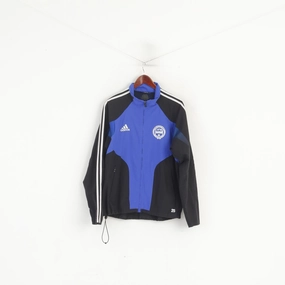 Adidas IFK V?rnamo Men 38/40 M Jacket Blue Vintage Football Full Zipper Track Top Wilderness Ready