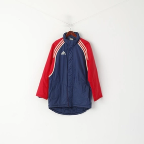 Picture Adventure Ready Adidas Men S 168 Jacket Vintage Blue Red Padded Nylon Waterproof 01's Parka