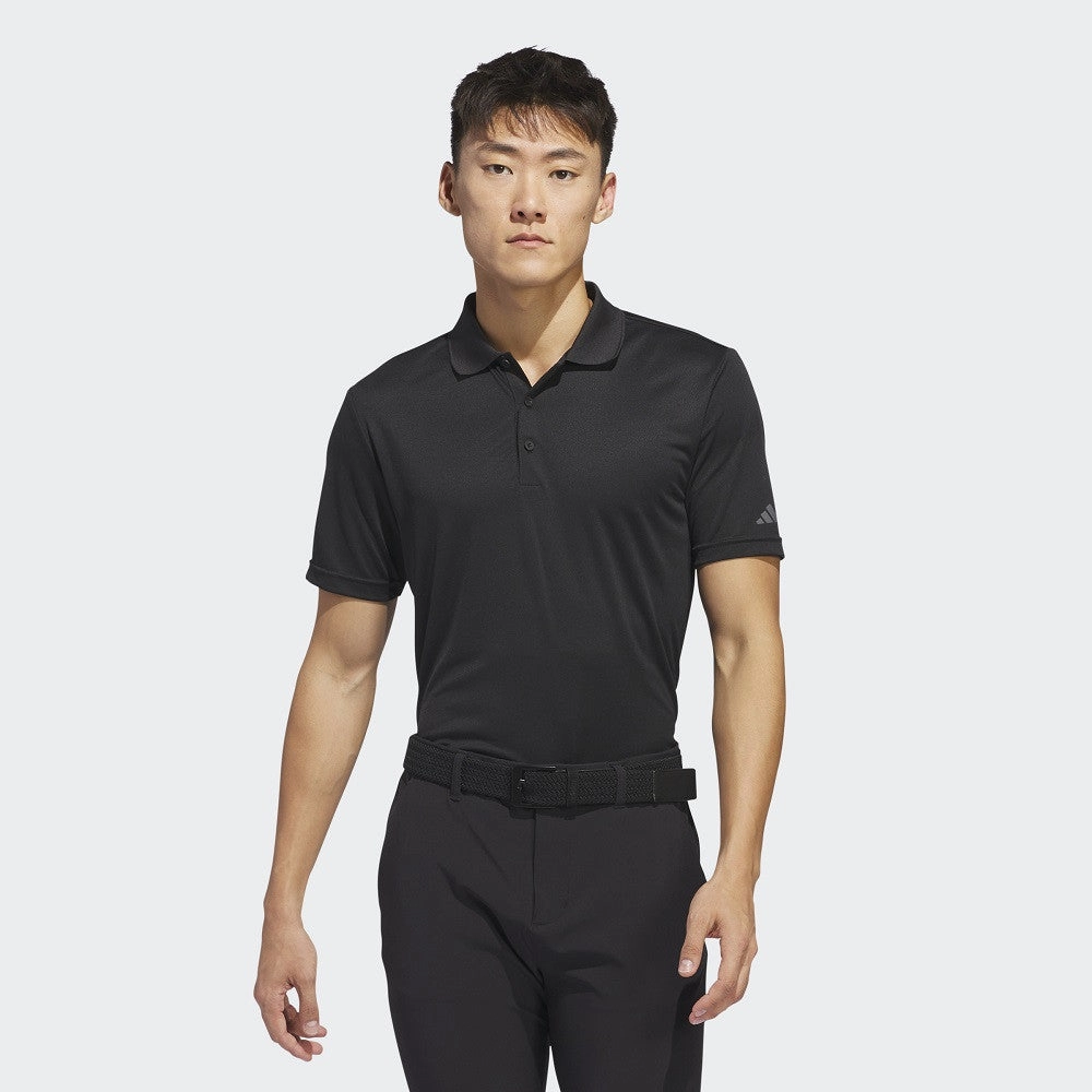Adidas Performance Polo | BLACK Cozy Apparel Durable Ribbed Cuffs