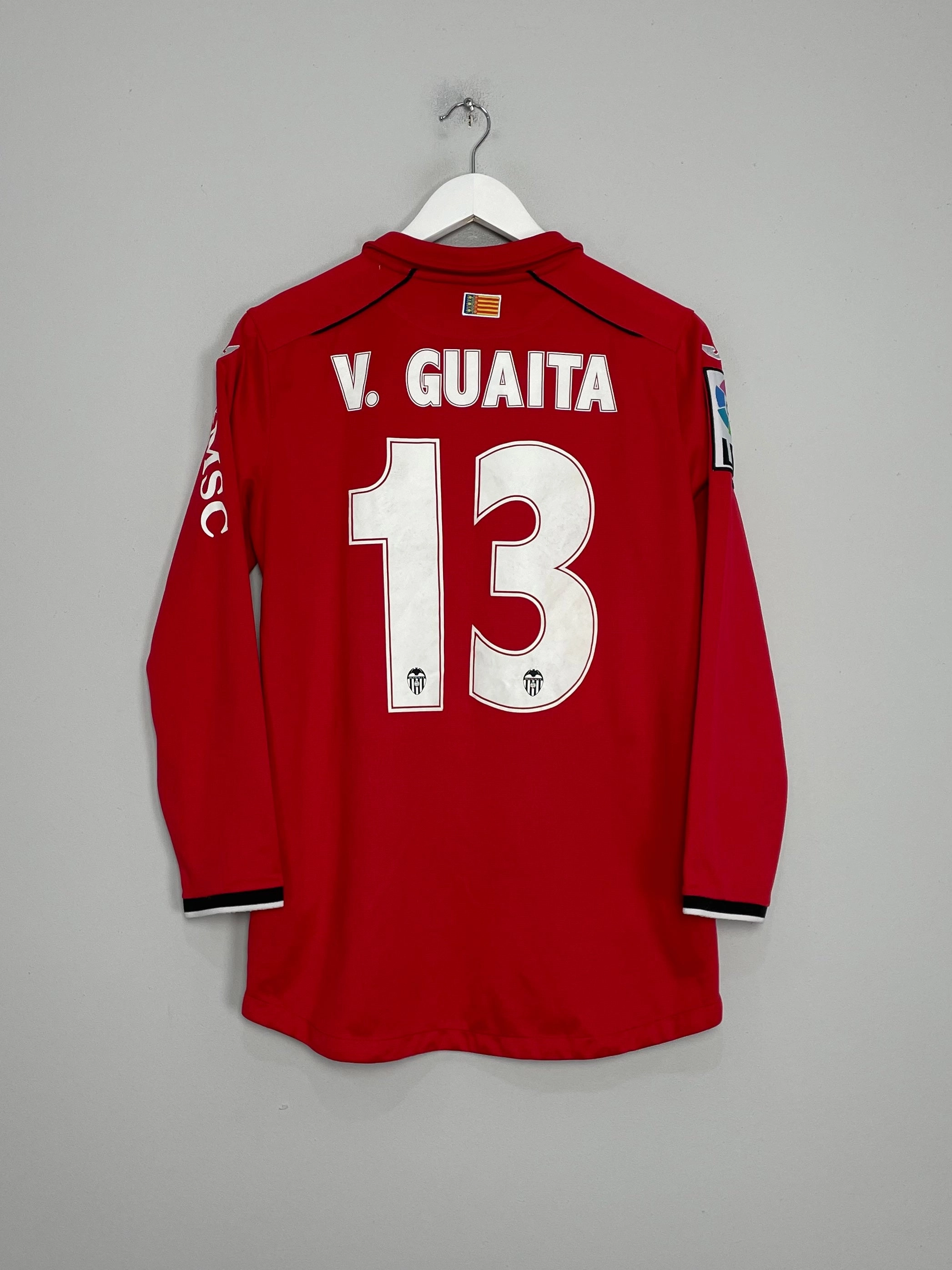 Vented Back Panel Durable Blend Fabric 2013/14 VALENCIA V.GUAITA #13 GK SHIRT (S) JOMA