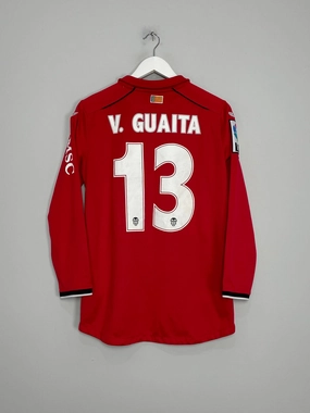 Vented Back Panel Durable Blend Fabric 2013/14 VALENCIA V.GUAITA #13 GK SHIRT (S) JOMA
