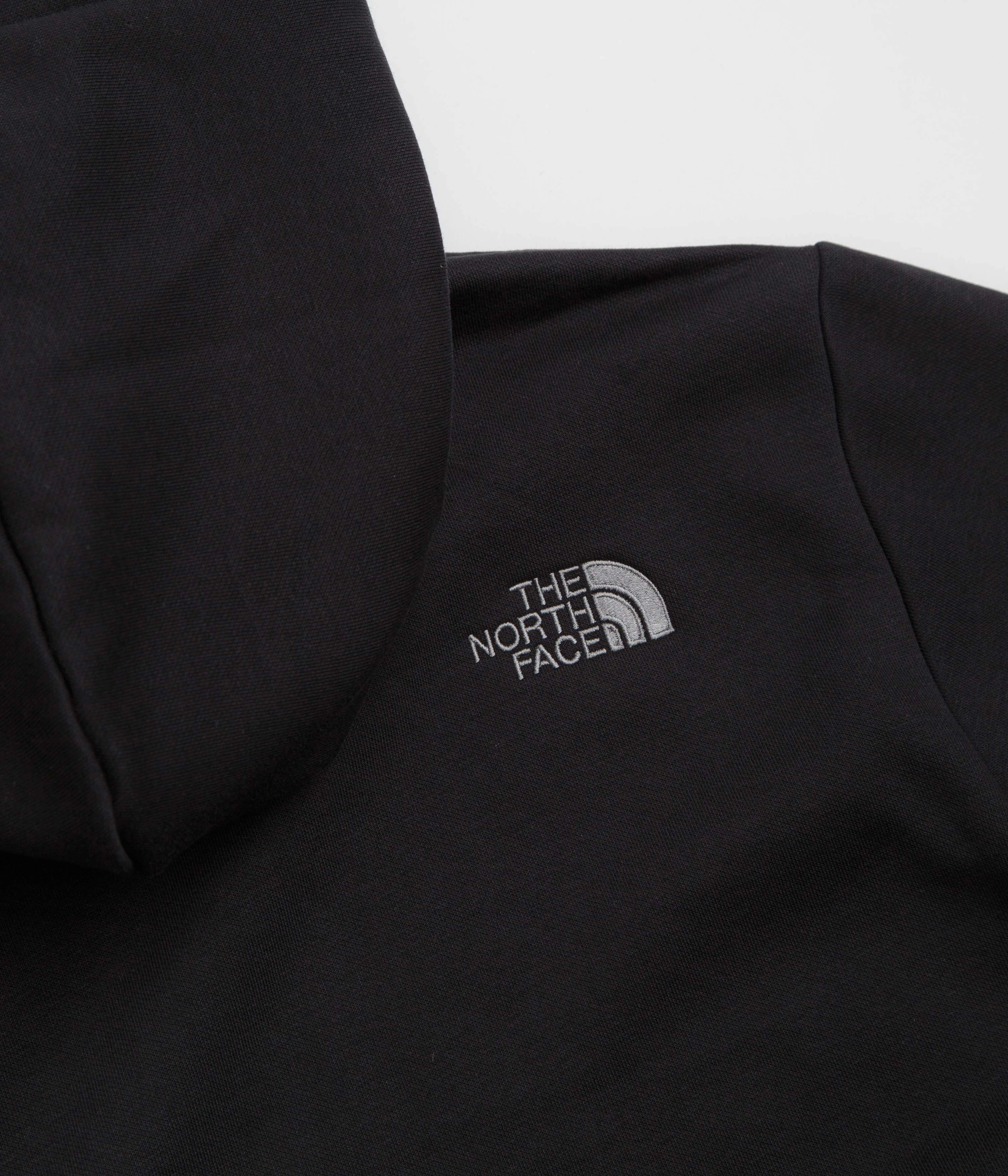The North Face Drew Peak Hoodie - TNF Black Zippered Closure Arctic style