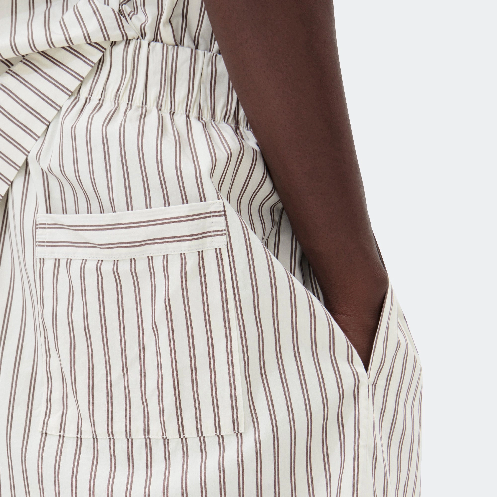 Pyjama Pants - Hopper Stripes Cotton Poplin Everyday Comfort Fit